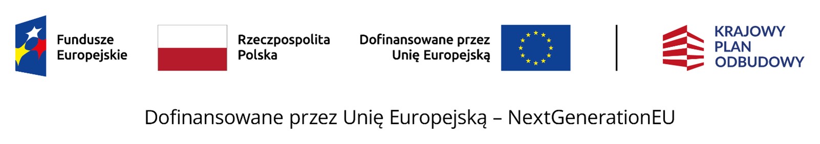 Zadanie jest wsp&oacute;łfinansowane ze środk&oacute;w Krajowego Planu Odbudowy i Zwiększenia Odporności (KPO).  #FunduszeUE, #FunduszeEuropejskie #NextGenerationEU