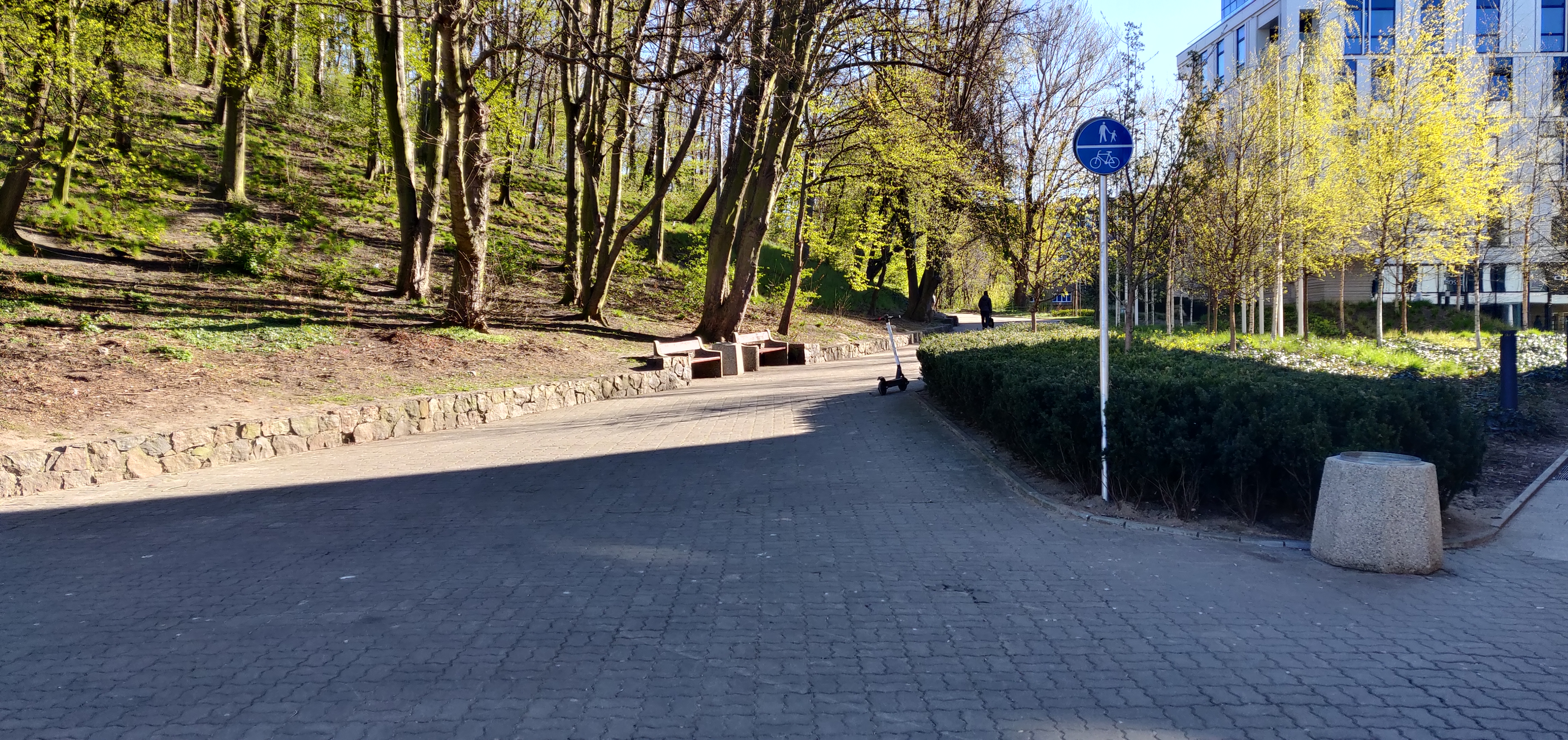 Nowy skr&oacute;t rowerowy w Śr&oacute;dmieściu // fot. ZDiZ