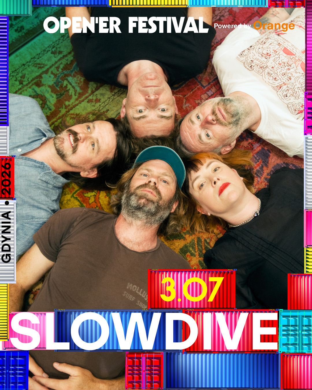 Slowdive wraca do Gdyni (Grafika: Open'er Festival)
