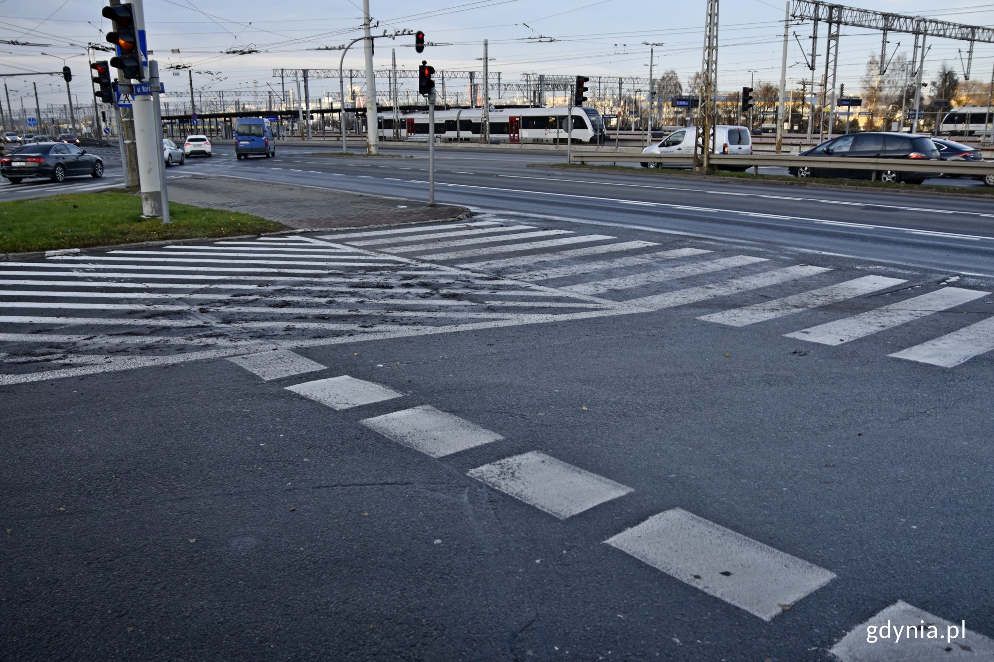 Skrzyżowanie Warszawska-Morska // fot. Paweł Kukla