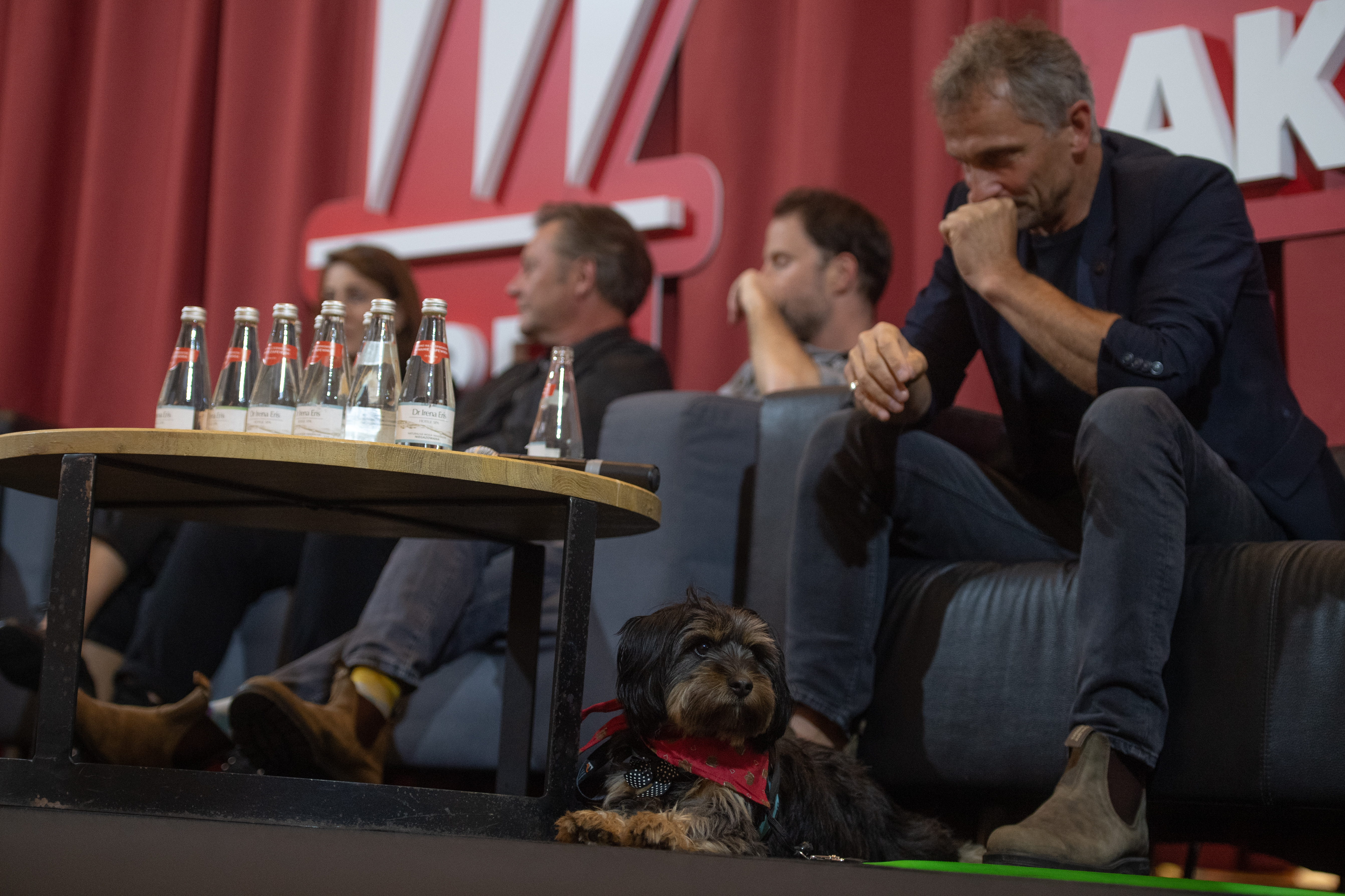 Scena Riviera i spotkanie z tw&oacute;rcami "Broad Peak" - czworonożny gość, fot. Konrad Kosycarz / mat. prasowe GCF