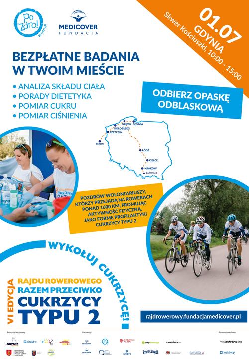 Zakończenie akcji  &bdquo;Razem przeciwko cukrzycy typu 2&rdquo; będzie miało miejsce na skwerze Kościuszki, fot. materiały prasowe