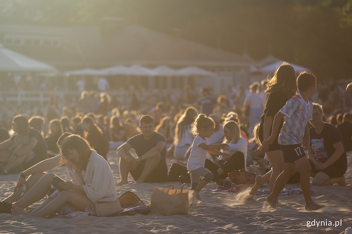 Plażowy chillout. Fot. Przemysław Kozłowski
