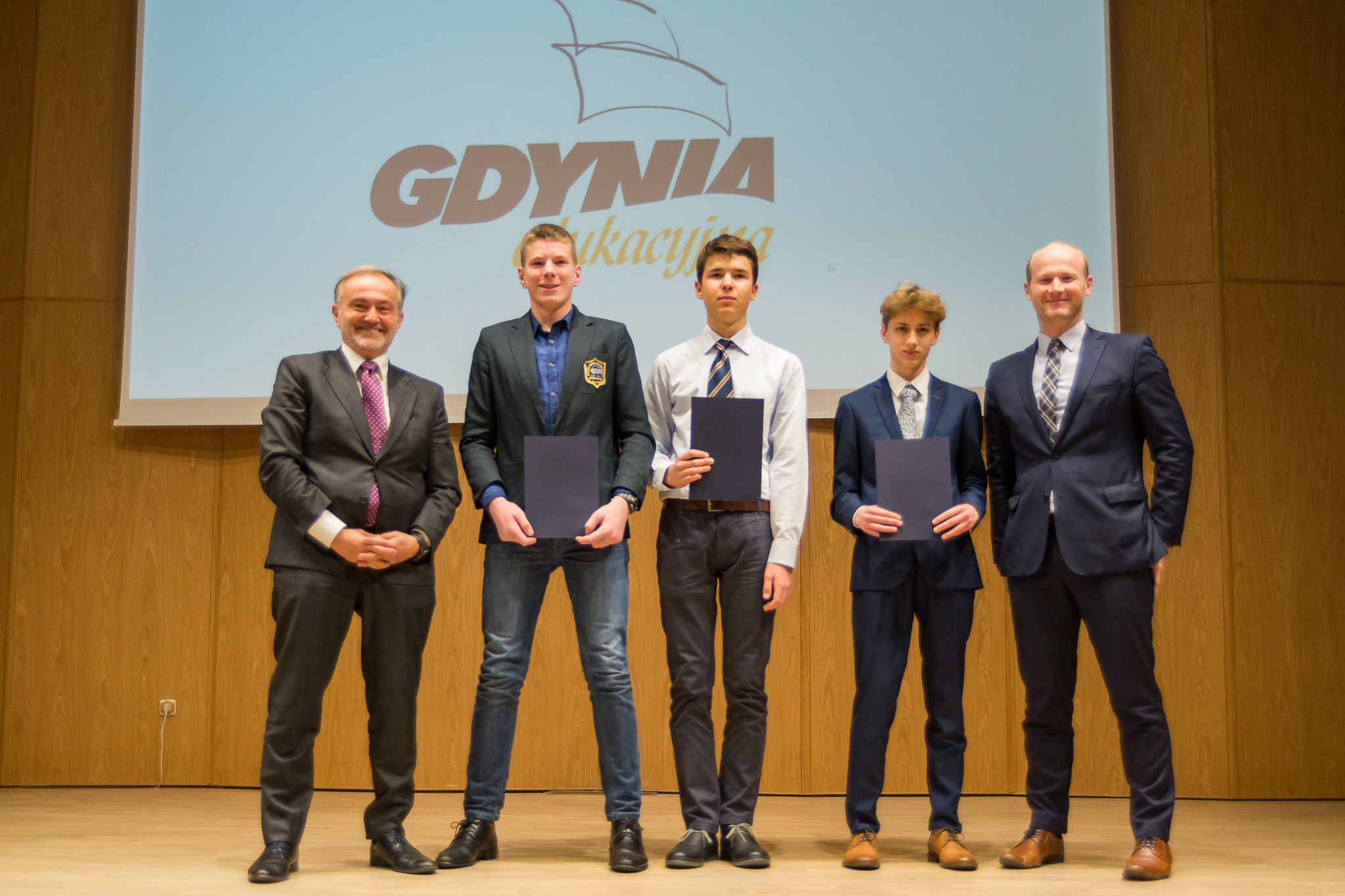 Nagrodzeni gimnazjaliści, fot. Anna Bobrowska