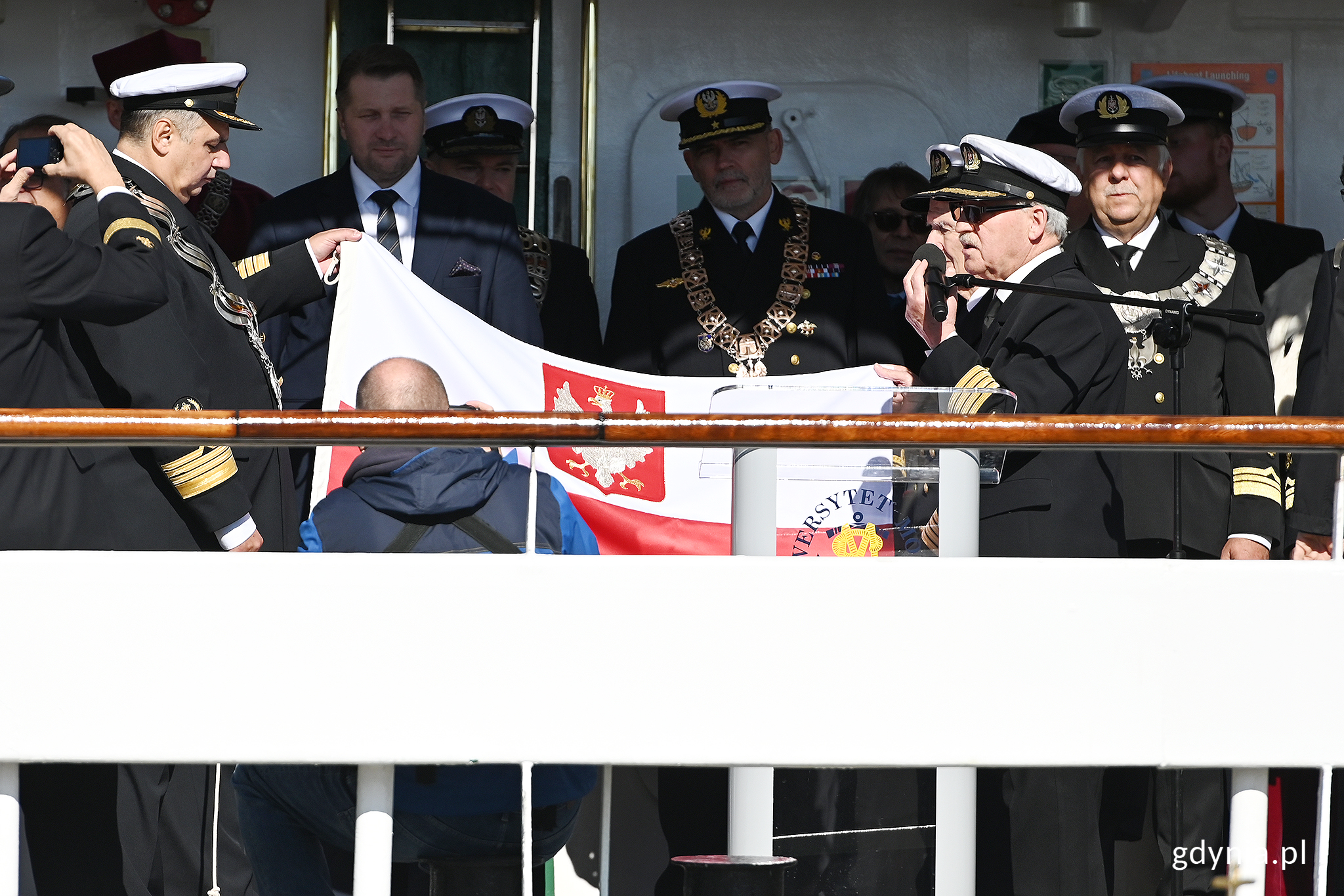 Inauguracja roku akademickiego Uniwersytetu Morskiego w Gdyni. Fot. Michał Puszczewicz