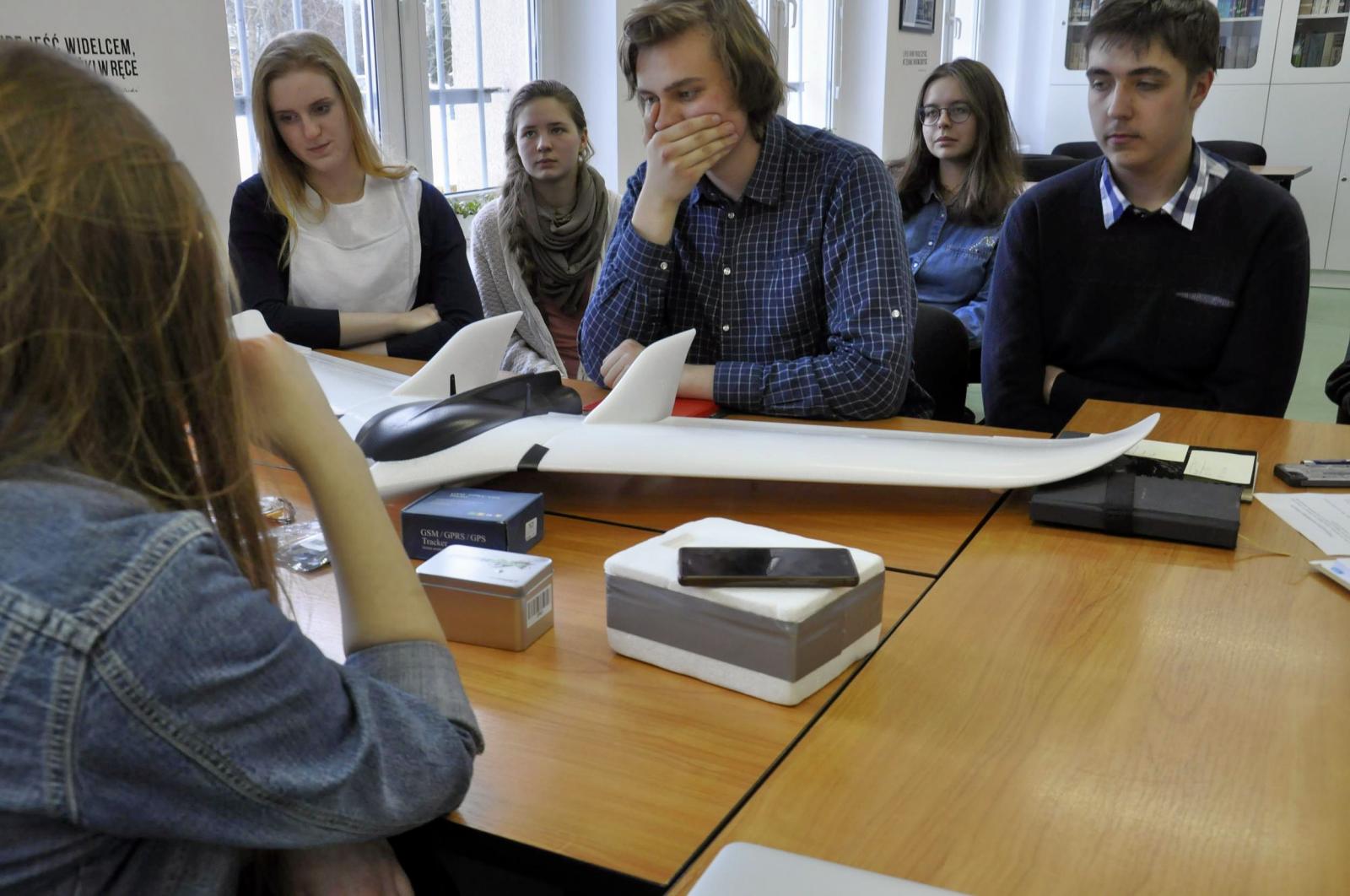 Pomysłodawcą projektu jest Mateusz Mazurkiewicz (w środku), fot. Arleta Bolda-G&oacute;rna