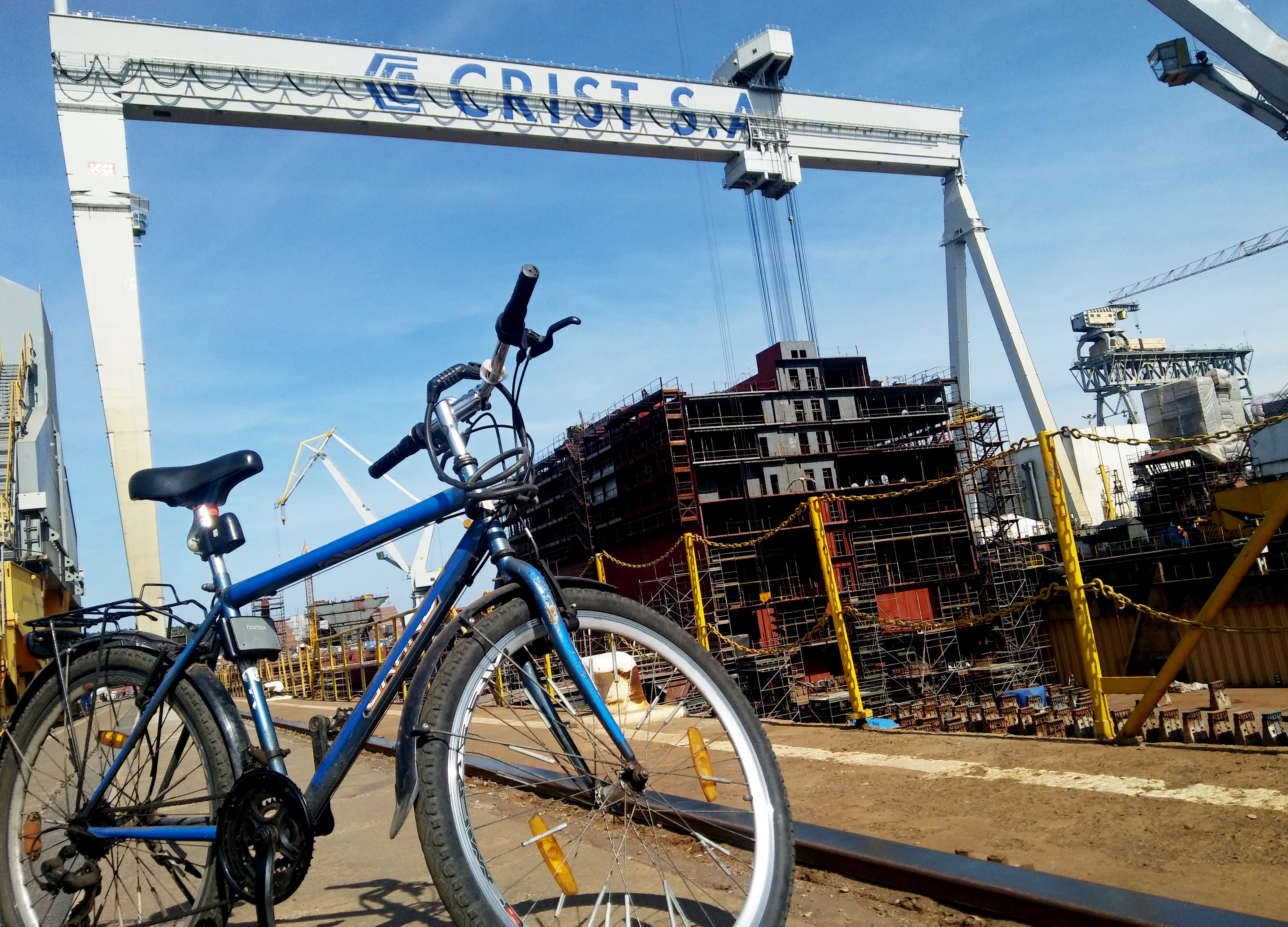 Na razie wśr&oacute;d firm prowadzi stocznia Crist, fot. S. Arciszewski