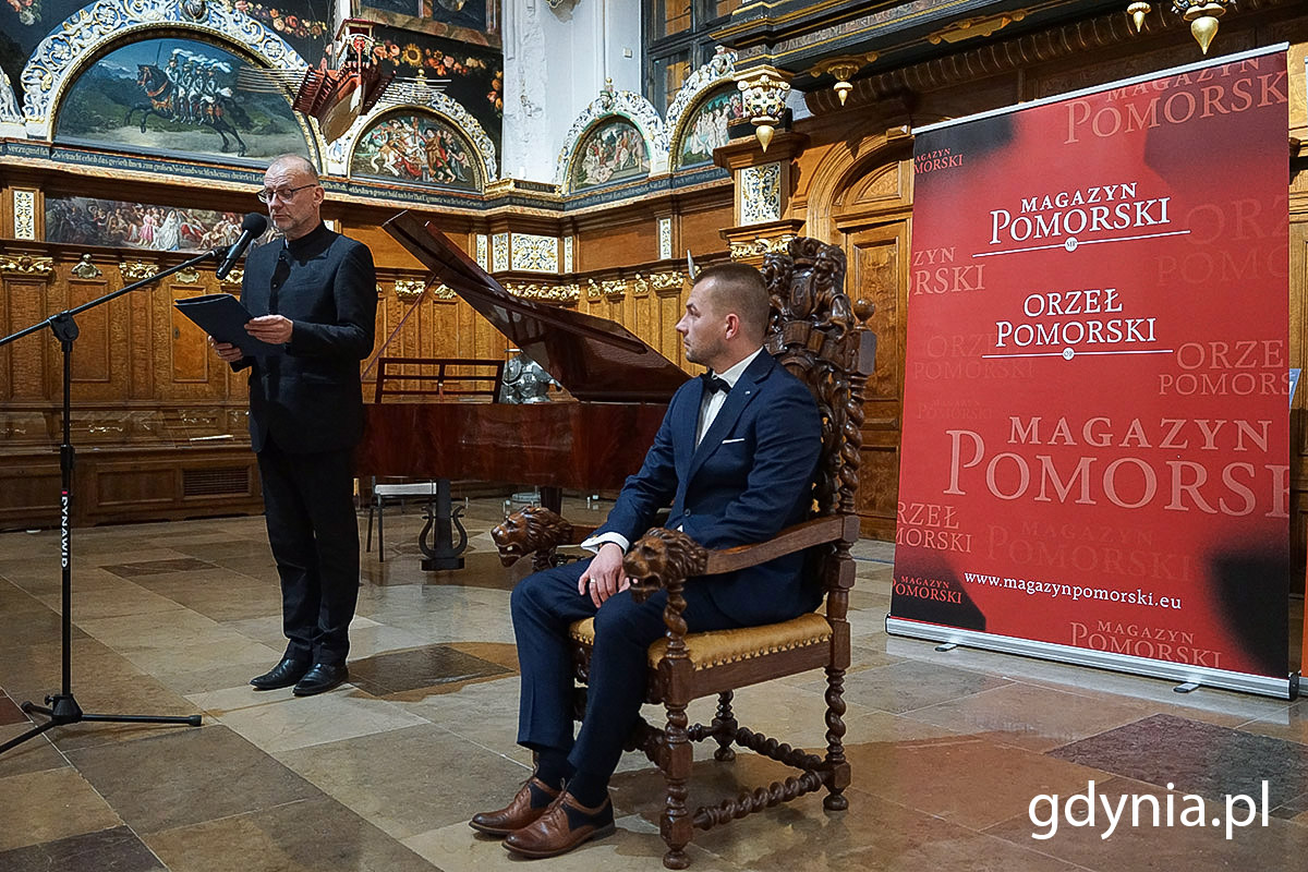 Na zdj. (od lewej): wiceprezydent Gdyni Michał Guć i Robert Gulewicz z firmy GO-Estate