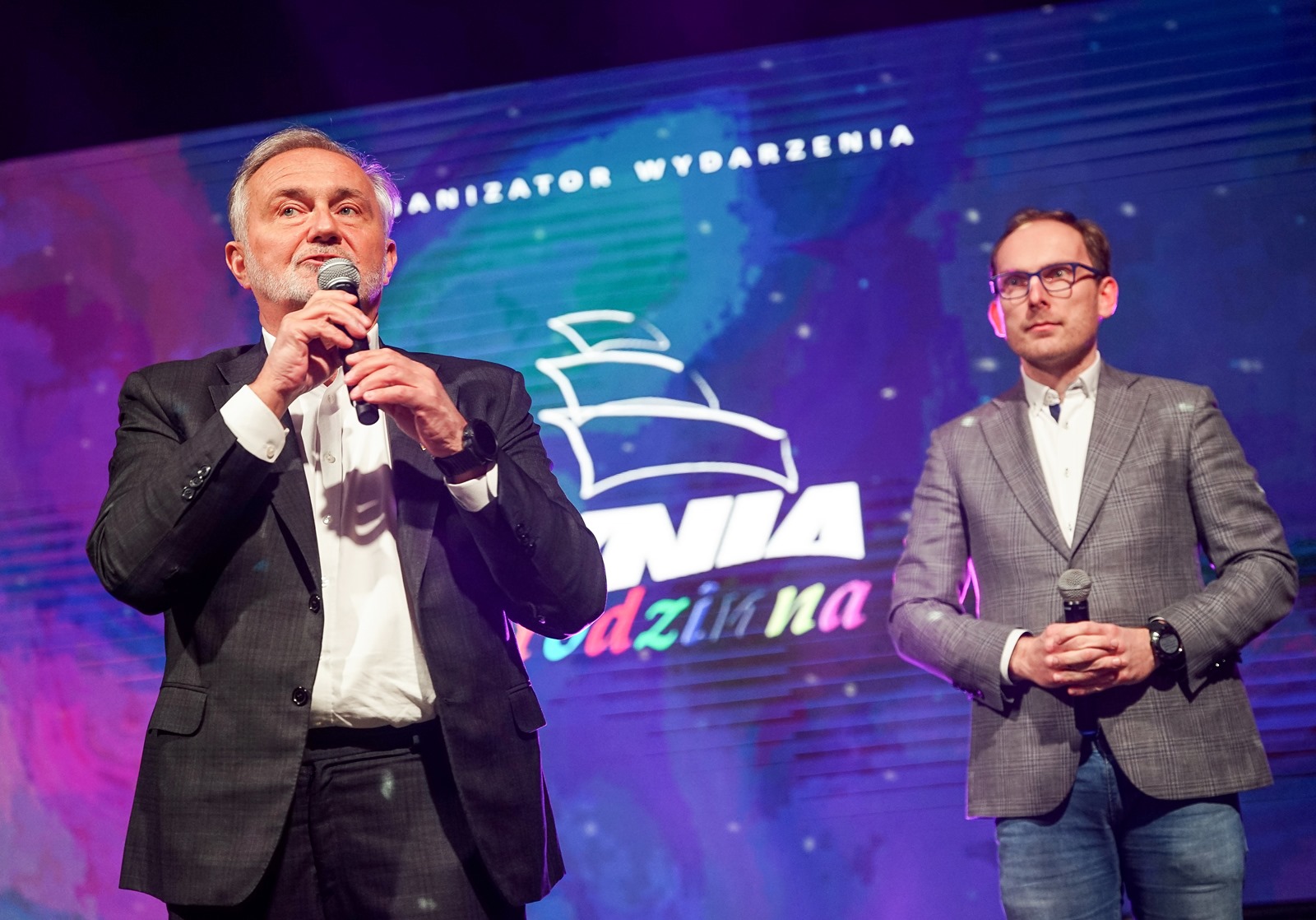 Prezydent Gdyni Wojciech Szczurek i Wiceprzewodniczący Rady Miasta Gdyni, Jakub Ubych. Fot. Mirosław Pieślak