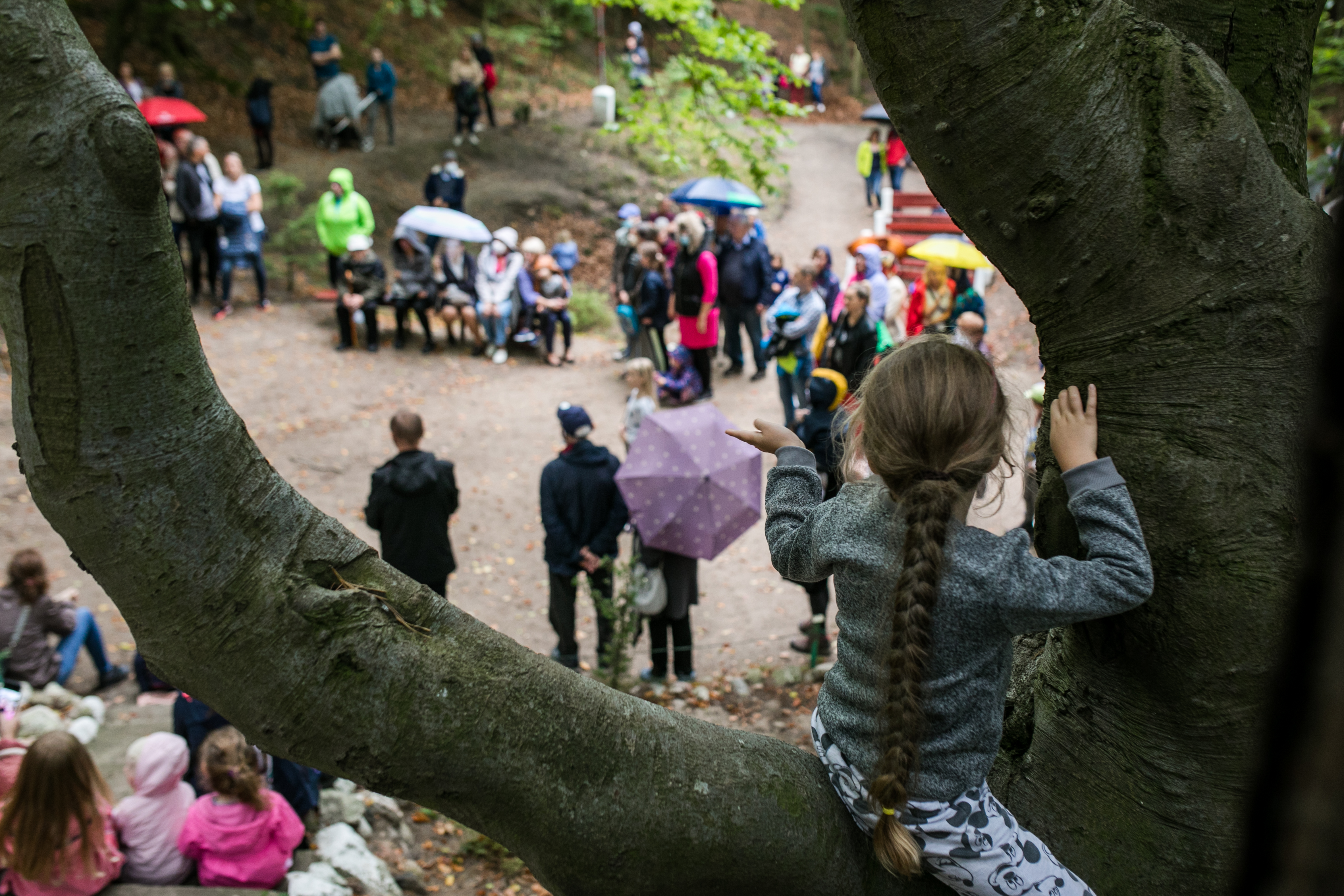 Spotkanie na Świętej G&oacute;rze i rozmowa o książeczce G&oacute;ra pełna przyg&oacute;d. Fot. GR