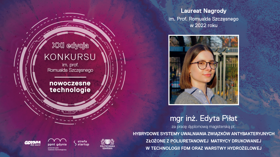 Na zdj. Edyta Piłat // źr&oacute;dło: Politechnika Gdańska