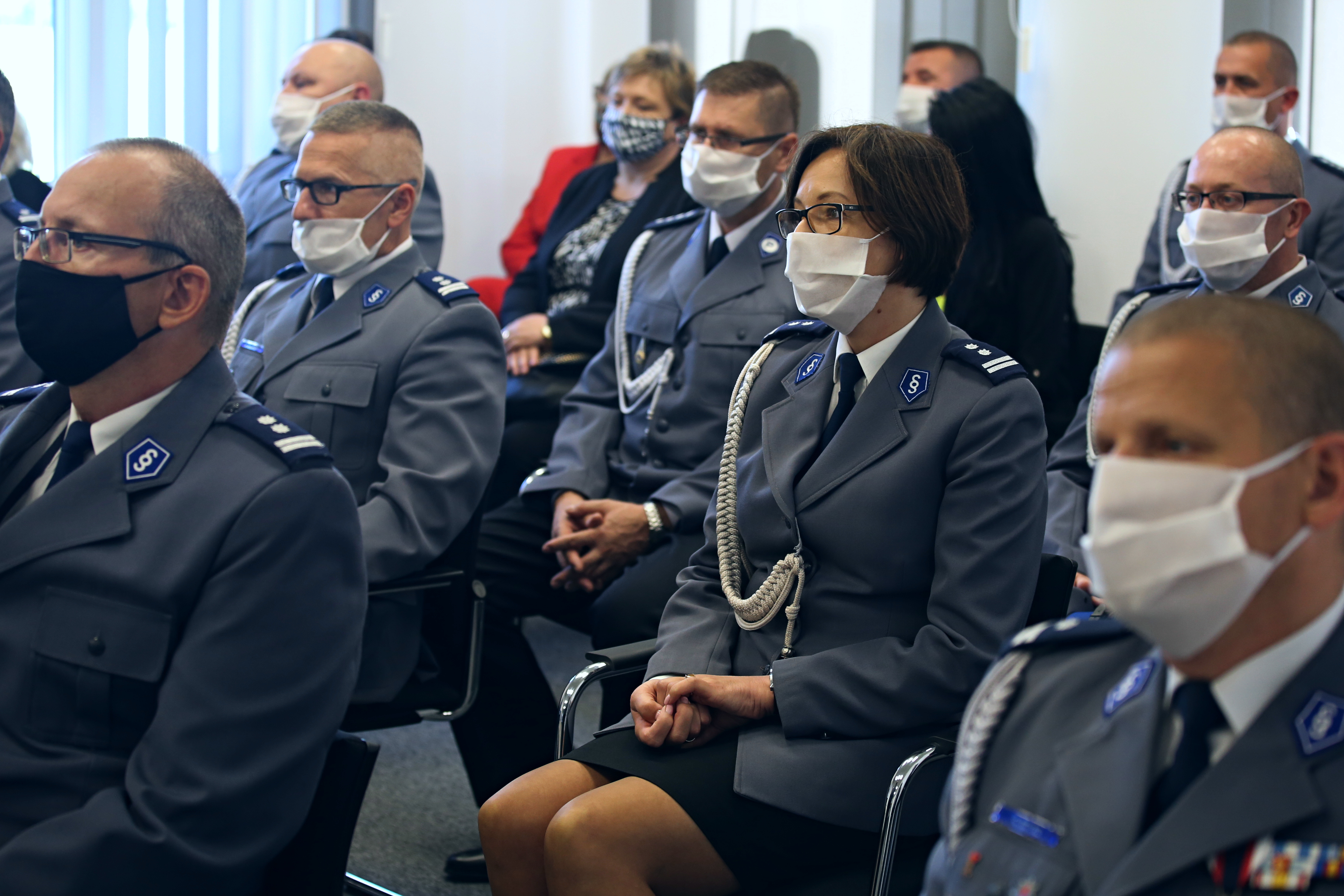 Obchody Święta Policji w komisariacie policji w Chwarznie. Fot. Przemysław Kozłowski