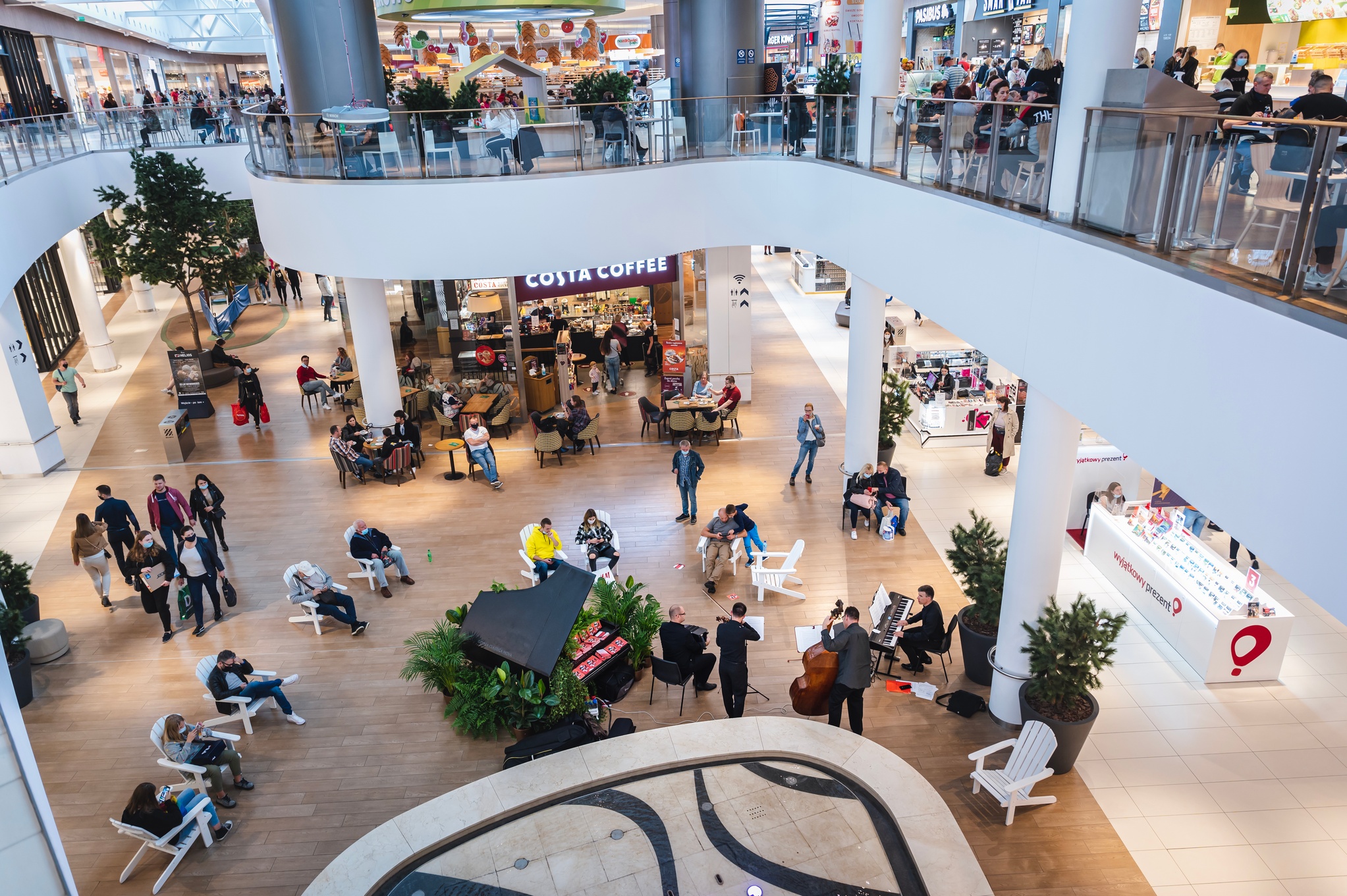 Występ zespołu Cuarteto Re!Tango w Centrum Riviera. Fot. Tomek Kamiński