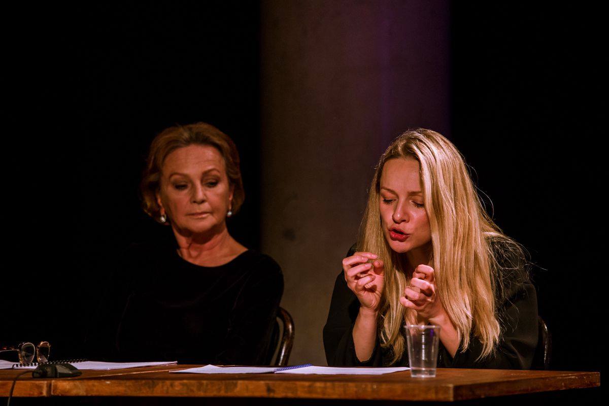 "M. czyli historia, kt&oacute;rej poznać nie chcecie - czytanie otwarte". fot. K. Chmura / Teatr Dramatyczny