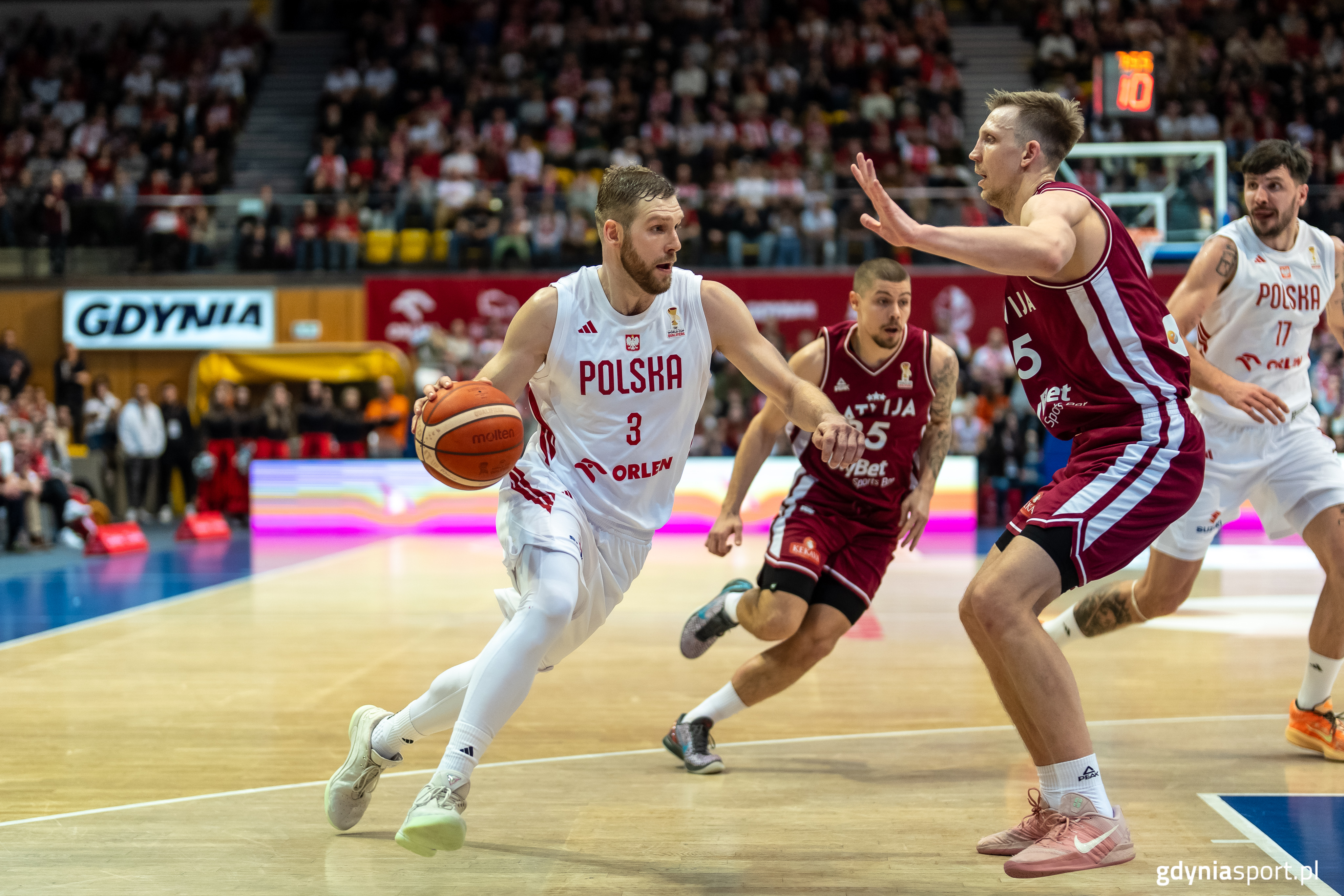 zawodnik w trakcie gry