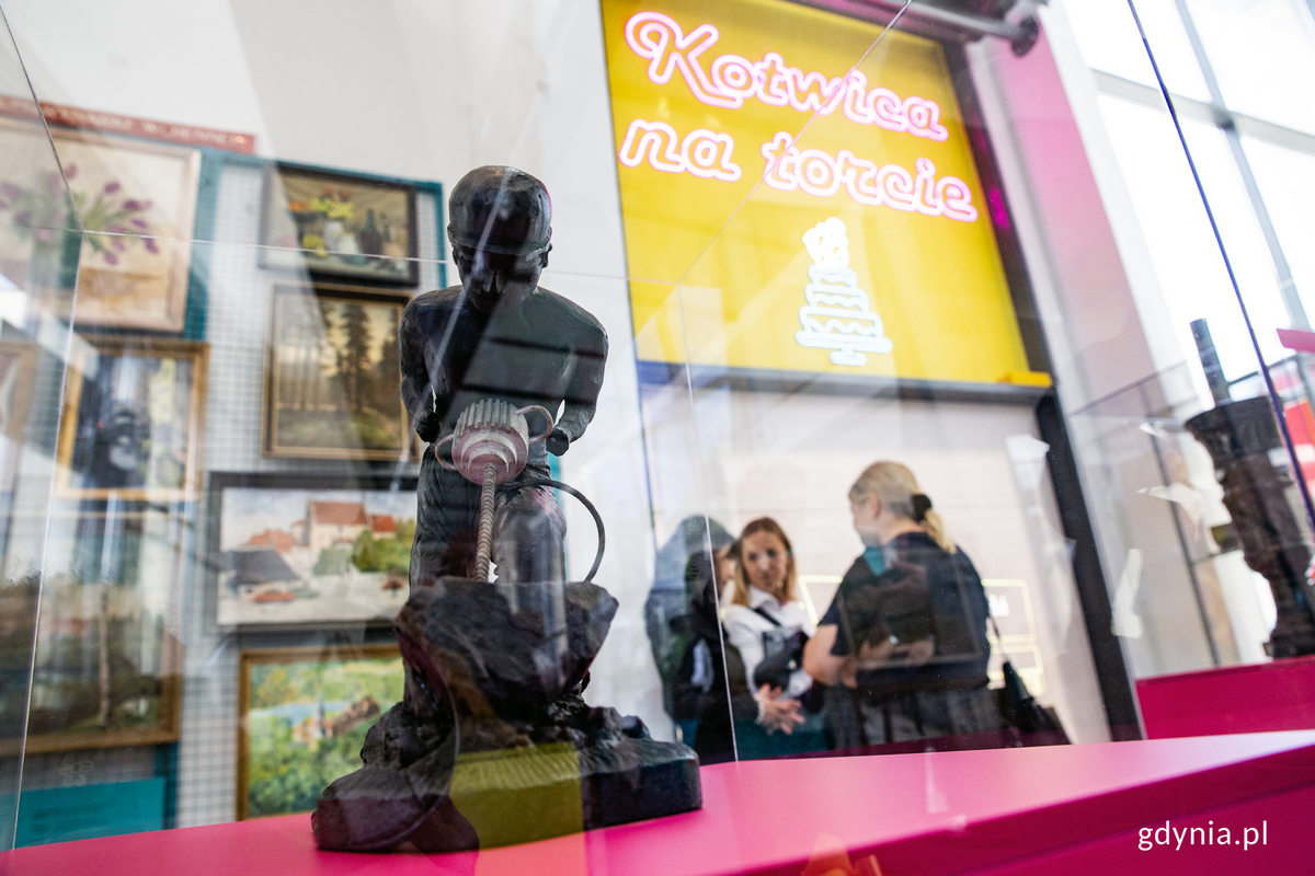 Figurka g&oacute;rnika z wegla. Fot. Przemysław Kozłowski