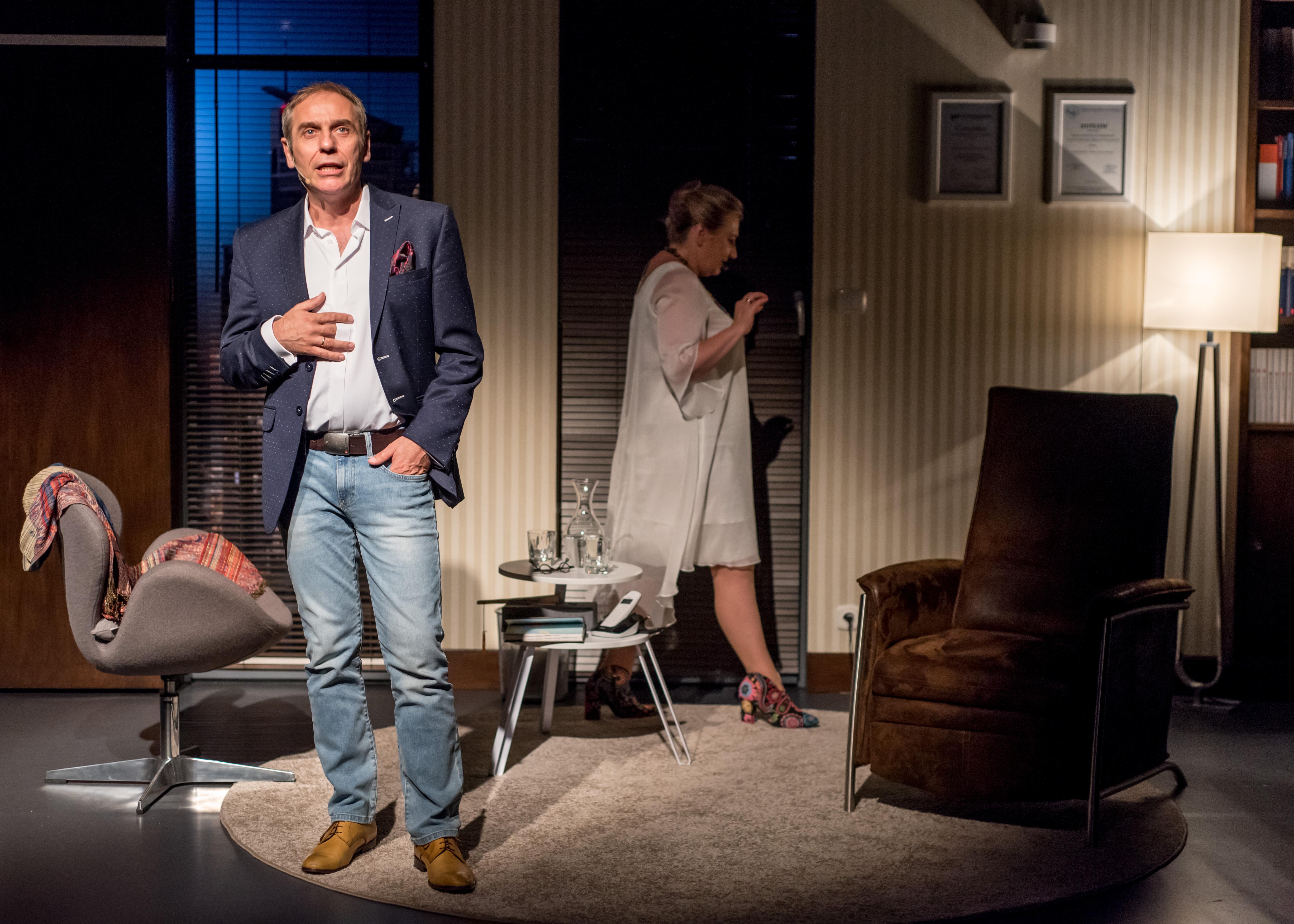 Aldona Jankowska i Tomasz Sapryk w "Zacznijmy jeszcze raz" // fot. Sebastian Mul