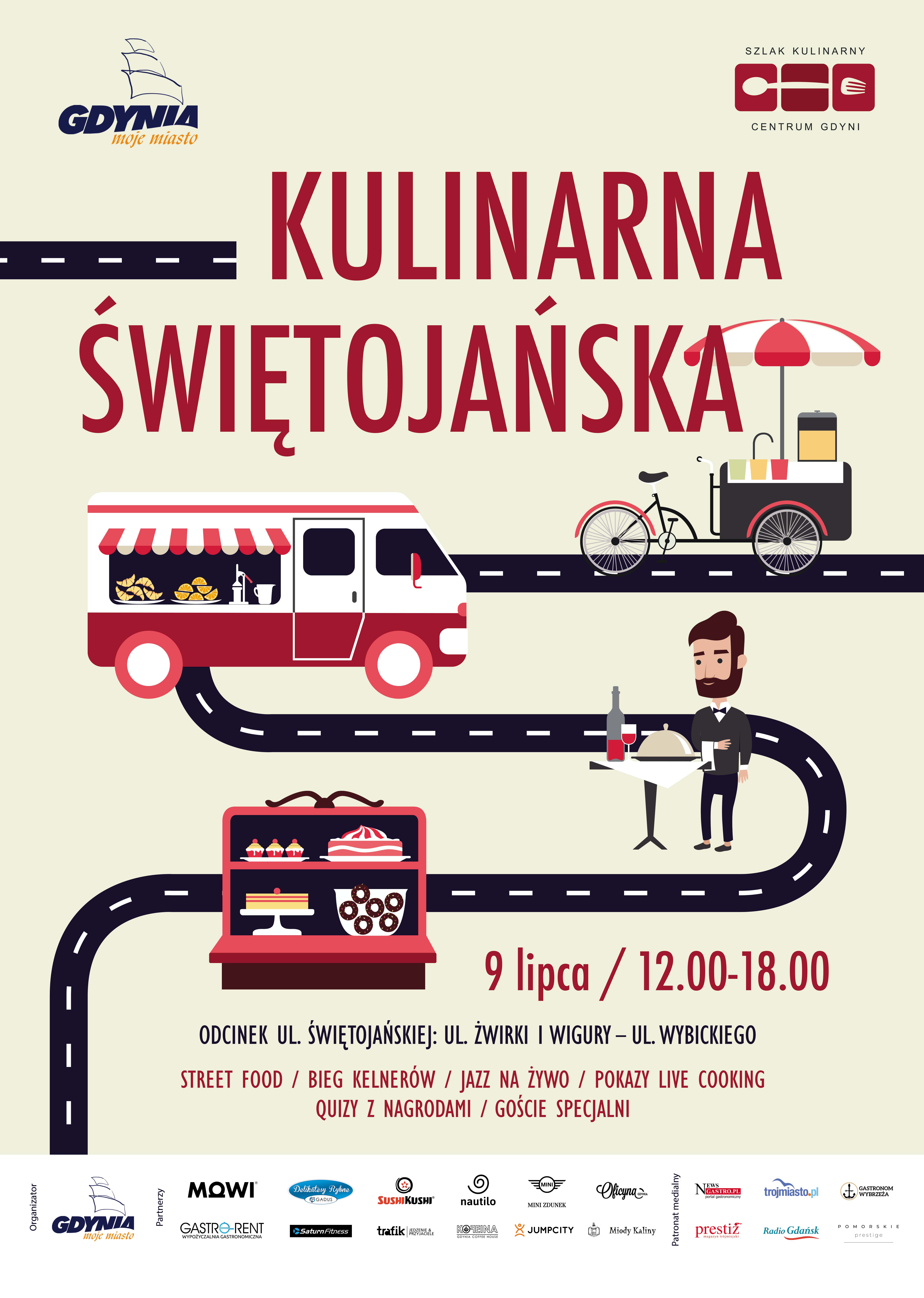 Plakat &bdquo;Kulinarna Świętojańska&rdquo; // mat. prasowe