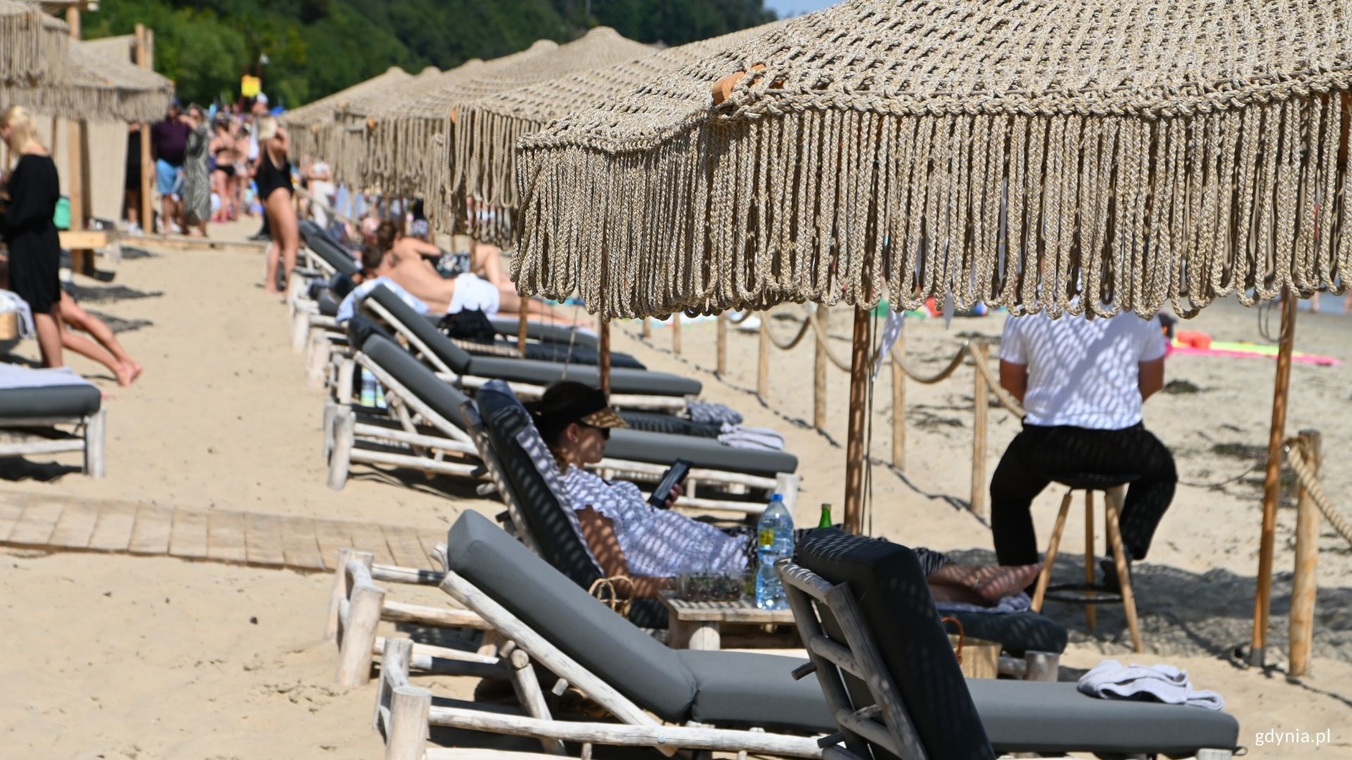 Na zdj. Open'er beachhouse, fot. Magdalena Śliżewska