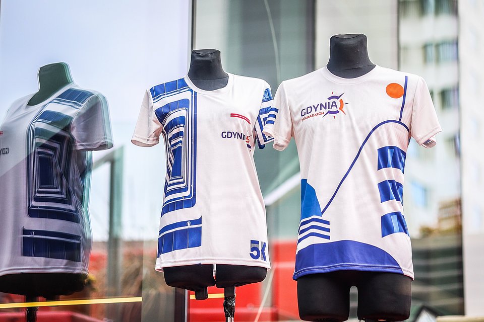 Koszulki Gdynia P&oacute;łmaratonu i Gdynia 5K
