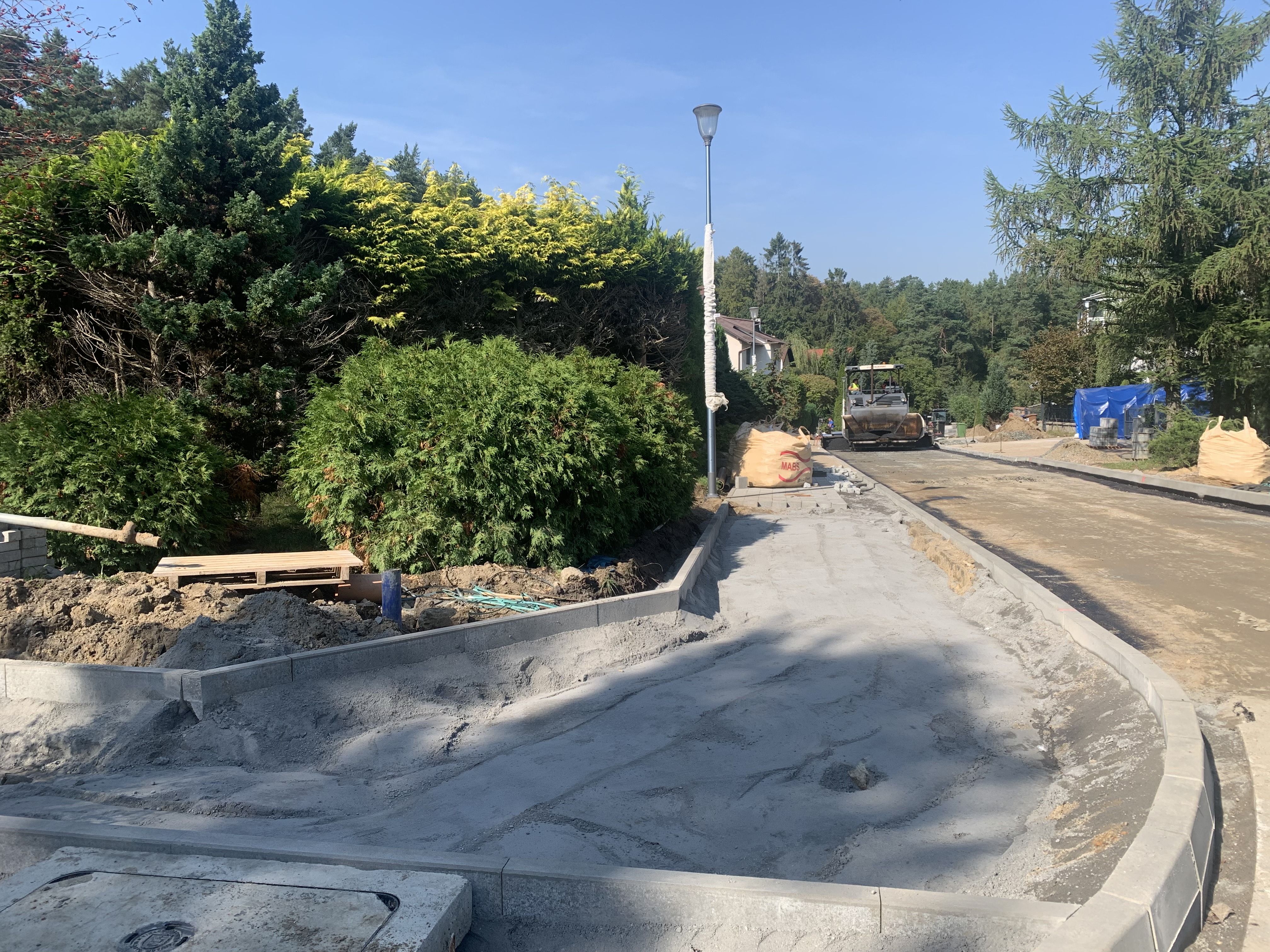 budowa ulic Westy i Posejdona// fot. D.Matejczyk// WI UM Gdyni