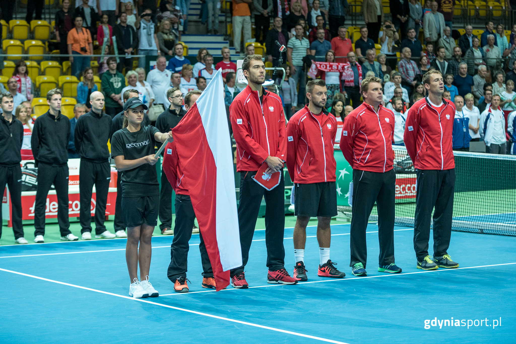 Mecz Pucharu Davisa w 2015 roku. W Gdyni reprezentanci Polski zmierzyli się ze Słowakami