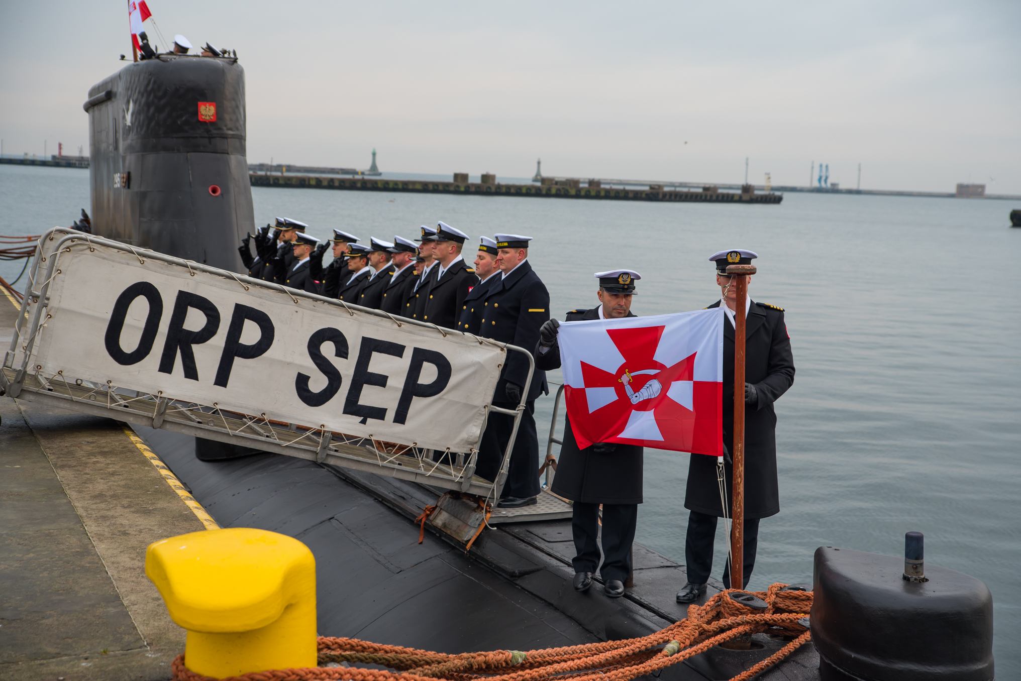 Fot:  st. chor. szt. mar. Piotr Leoniak, bsmt Michał Pietrzak (materiały 3. Flotylli Okręt&oacute;w)