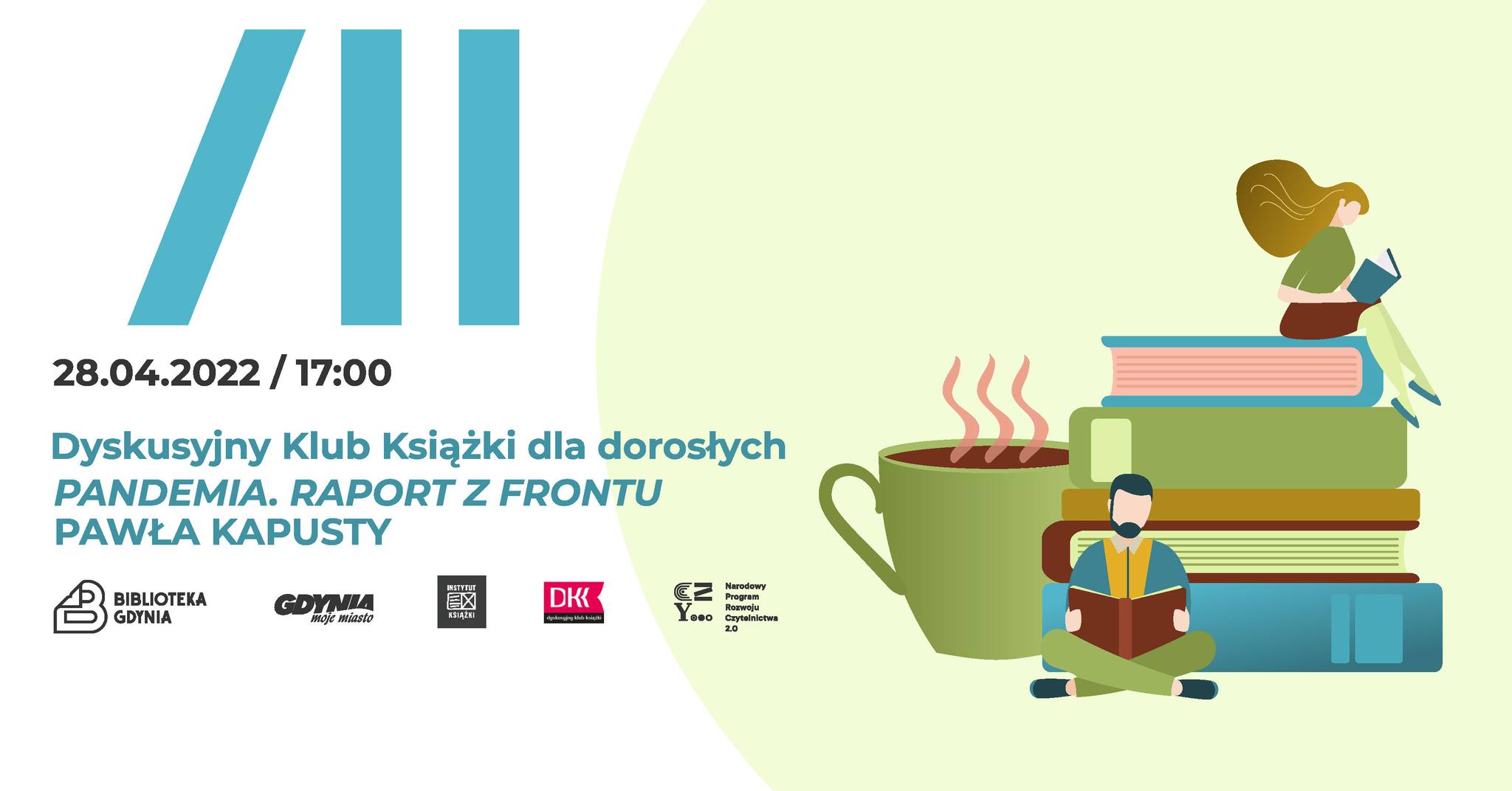 Dyskusyjny Klub Książki dla dorosłych&nbsp;