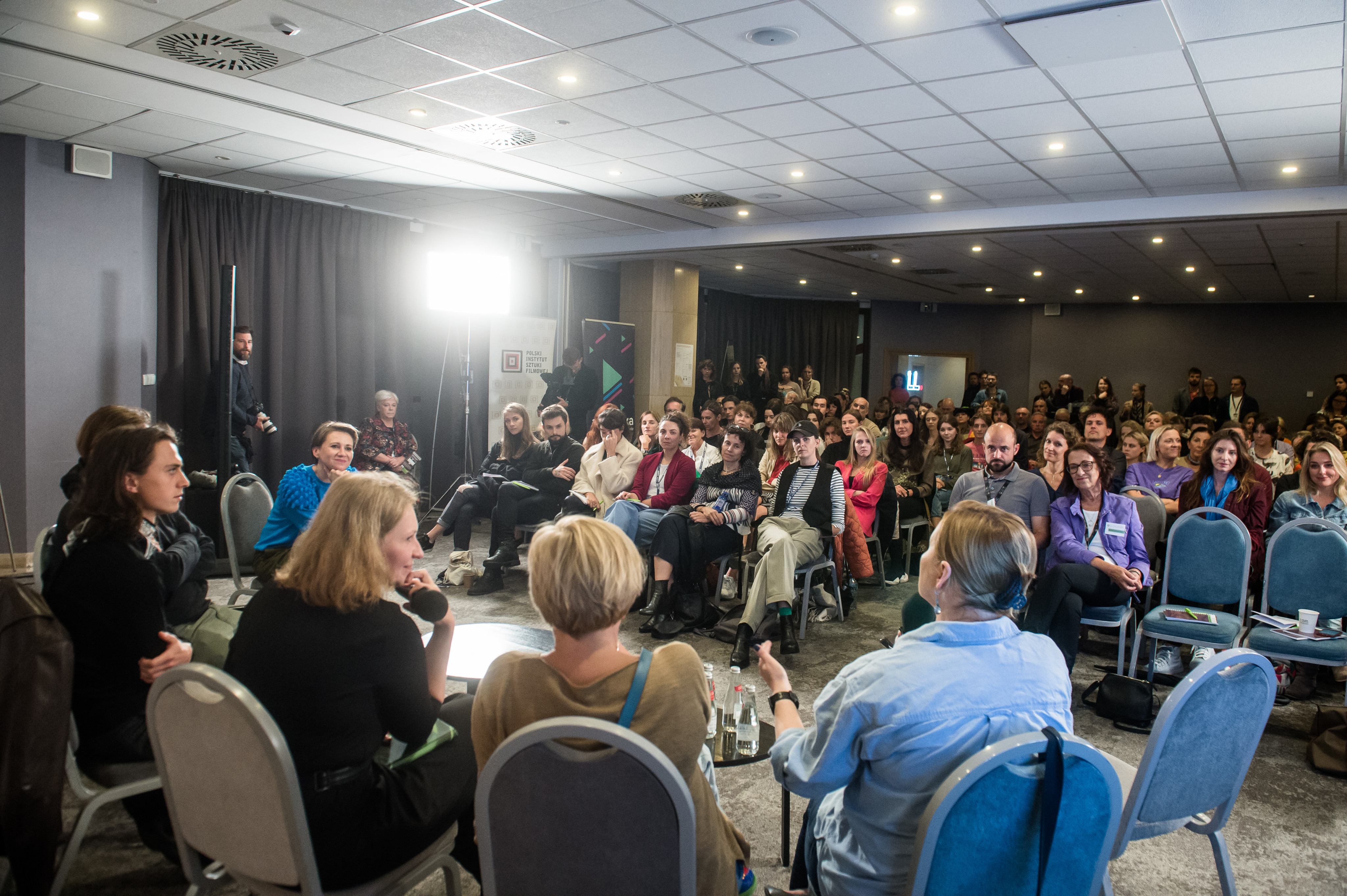 Pierwsza debata w ramach Gdynia Industry, fot. Piotr Żagiell / mat. prasowe FPFF