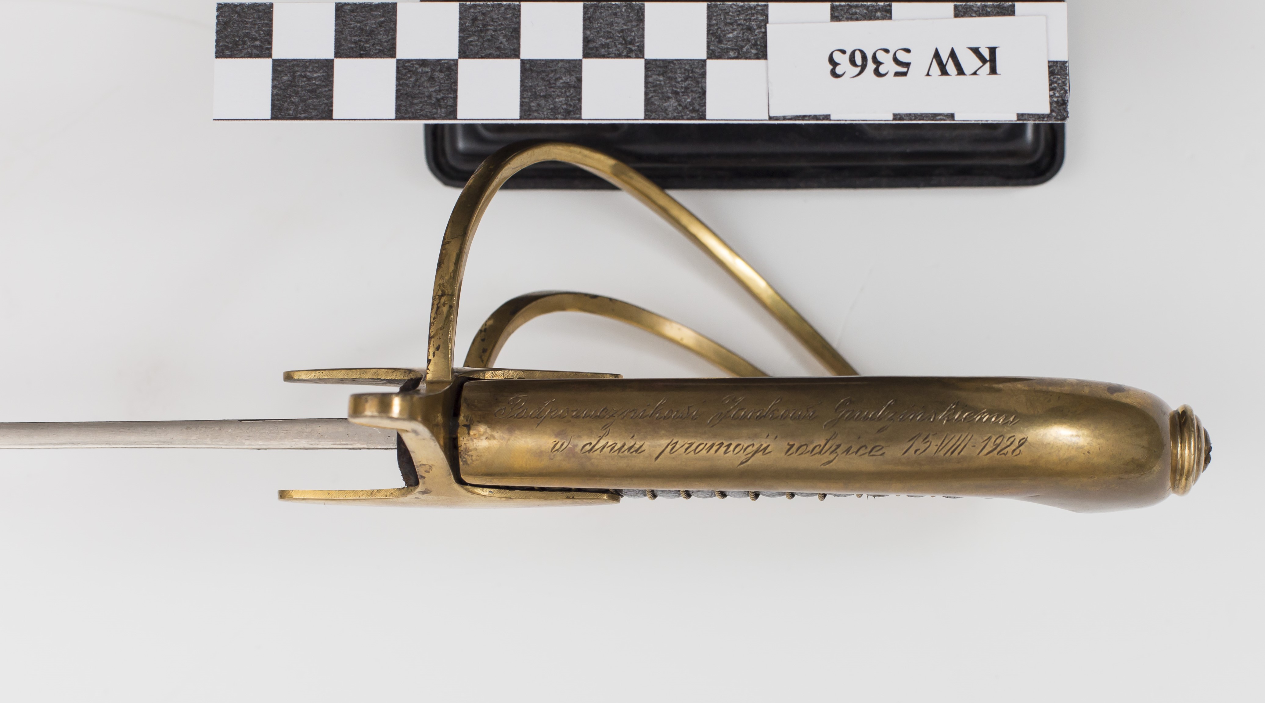 Szabla Jana Grudzińskiego // fot. Henryk Nagrodzki