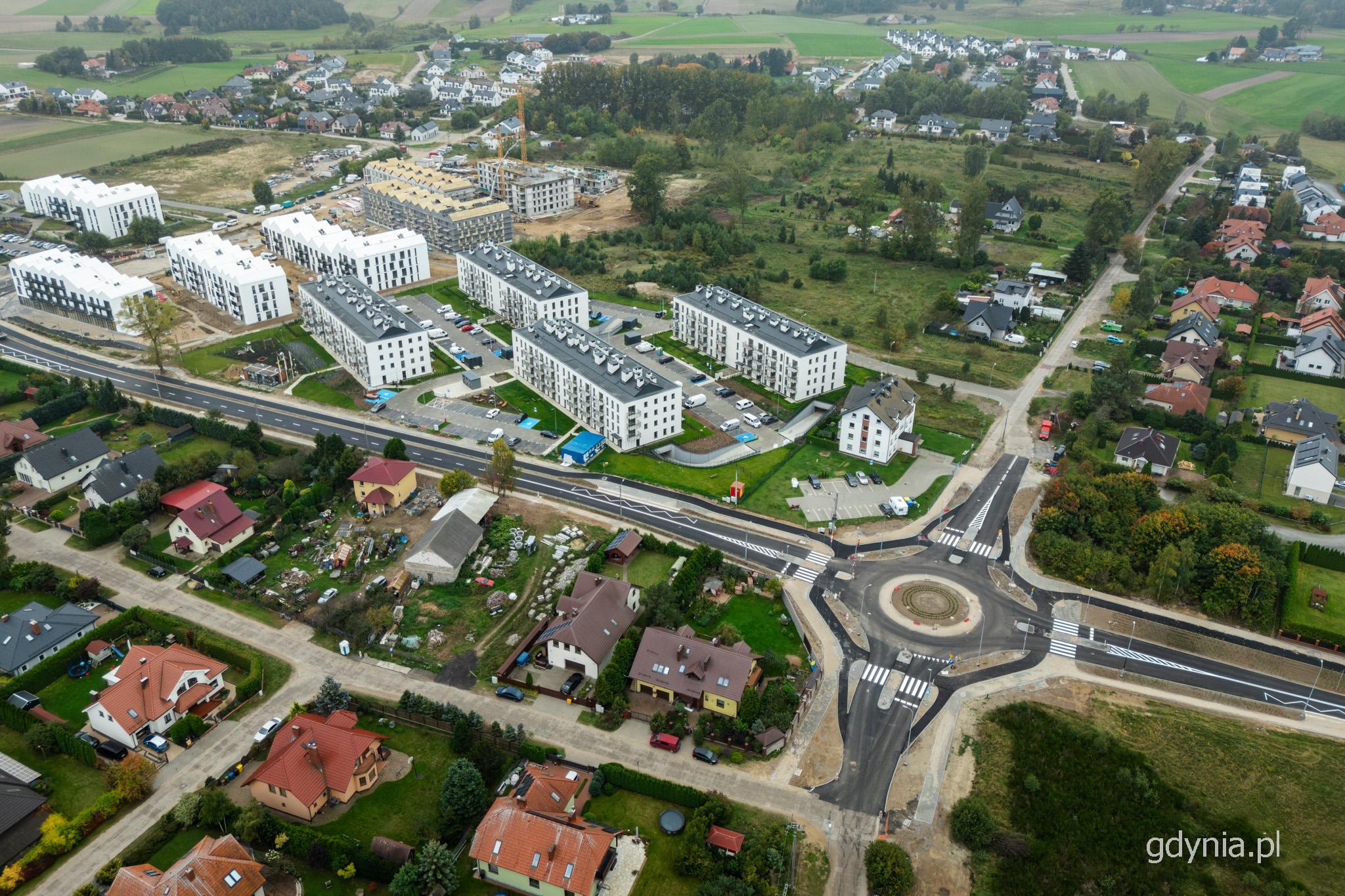 fragment ul. Wiczlińskiej, na kt&oacute;rej realizowana jest inwestycja, fot. K.Złoch, gdynia.pl