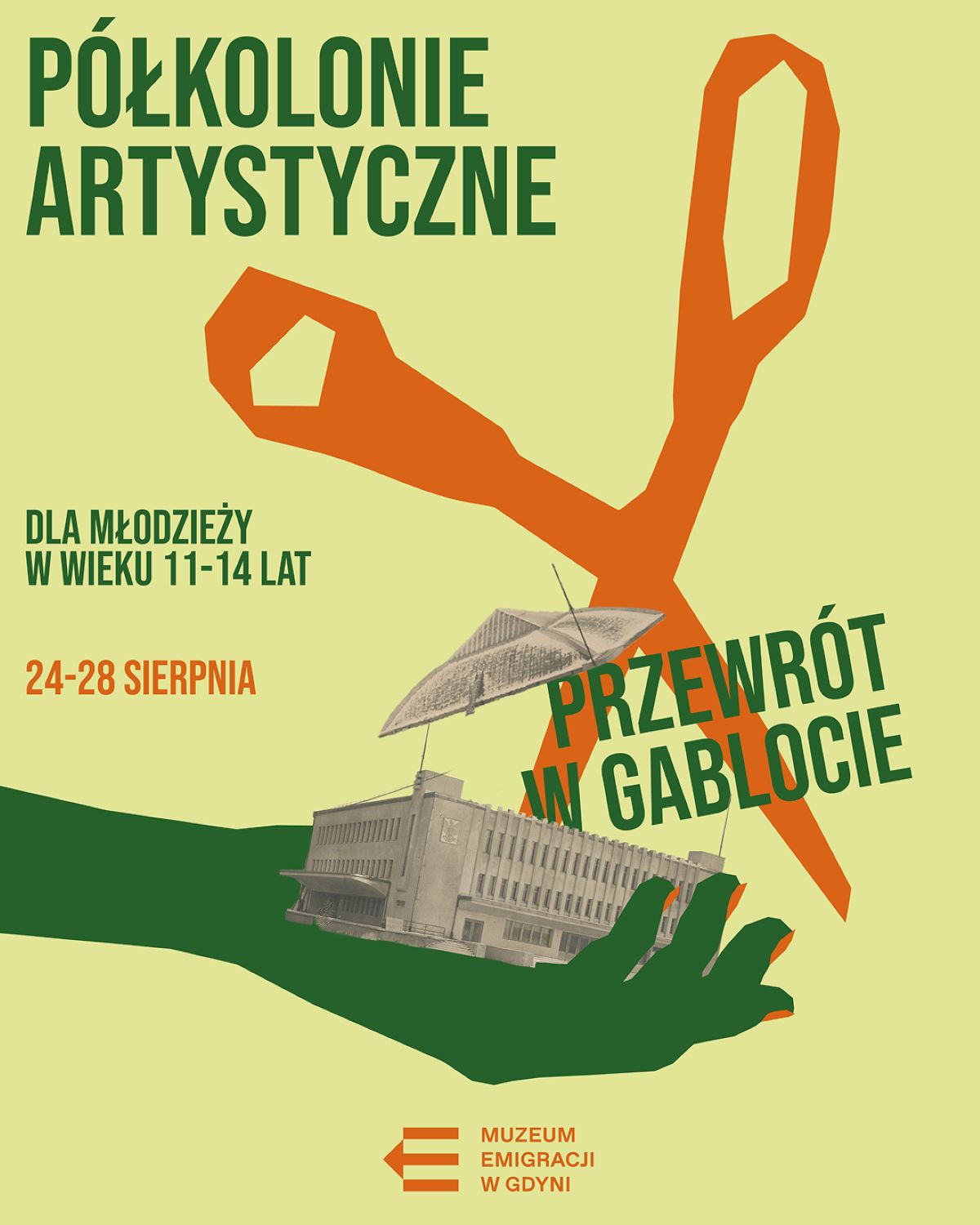 Plakat Muzeum Emigracji w Gdyni