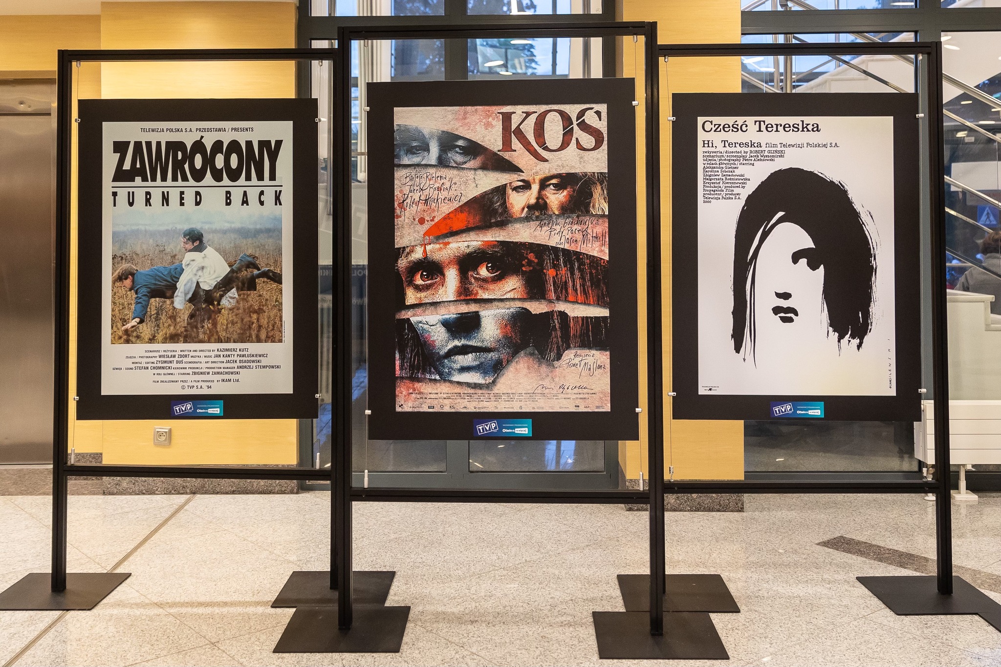 Plakaty filmowe w Teatrze Muzycznym