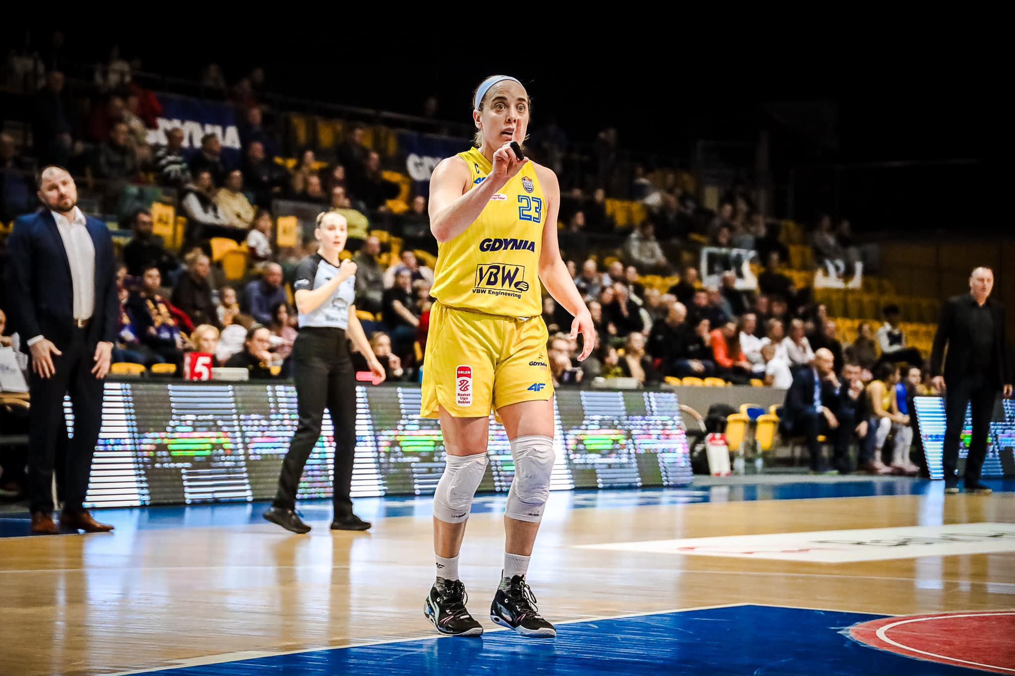 zawodniczka w trakcie gry