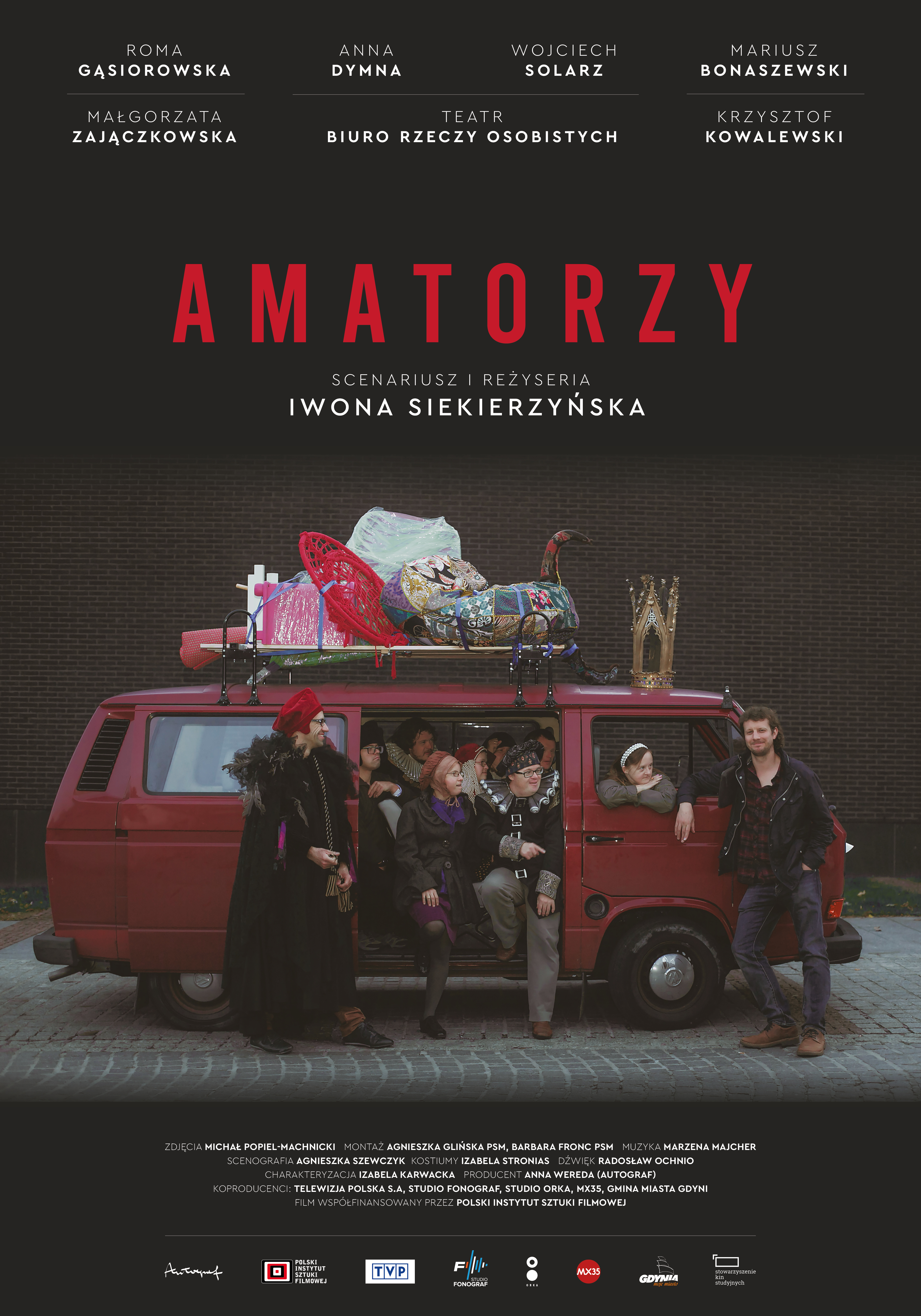 Plakat filmu "Amatorzy". // mat. prasowe