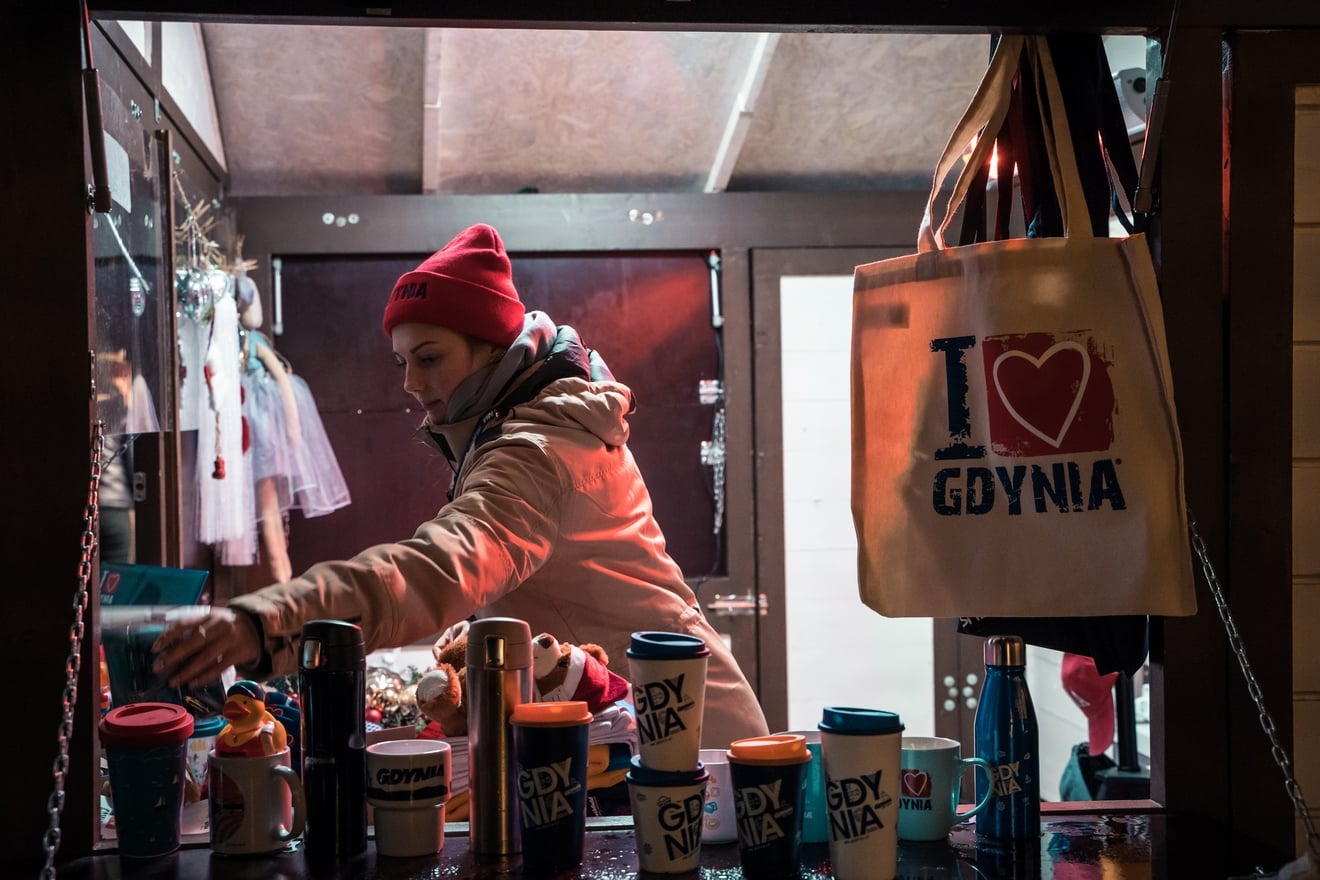 Jarmark Świąteczny w Gdyni, fot. Małgorzata Szura-Piwnik / Agencja Rozwoju Gdyni