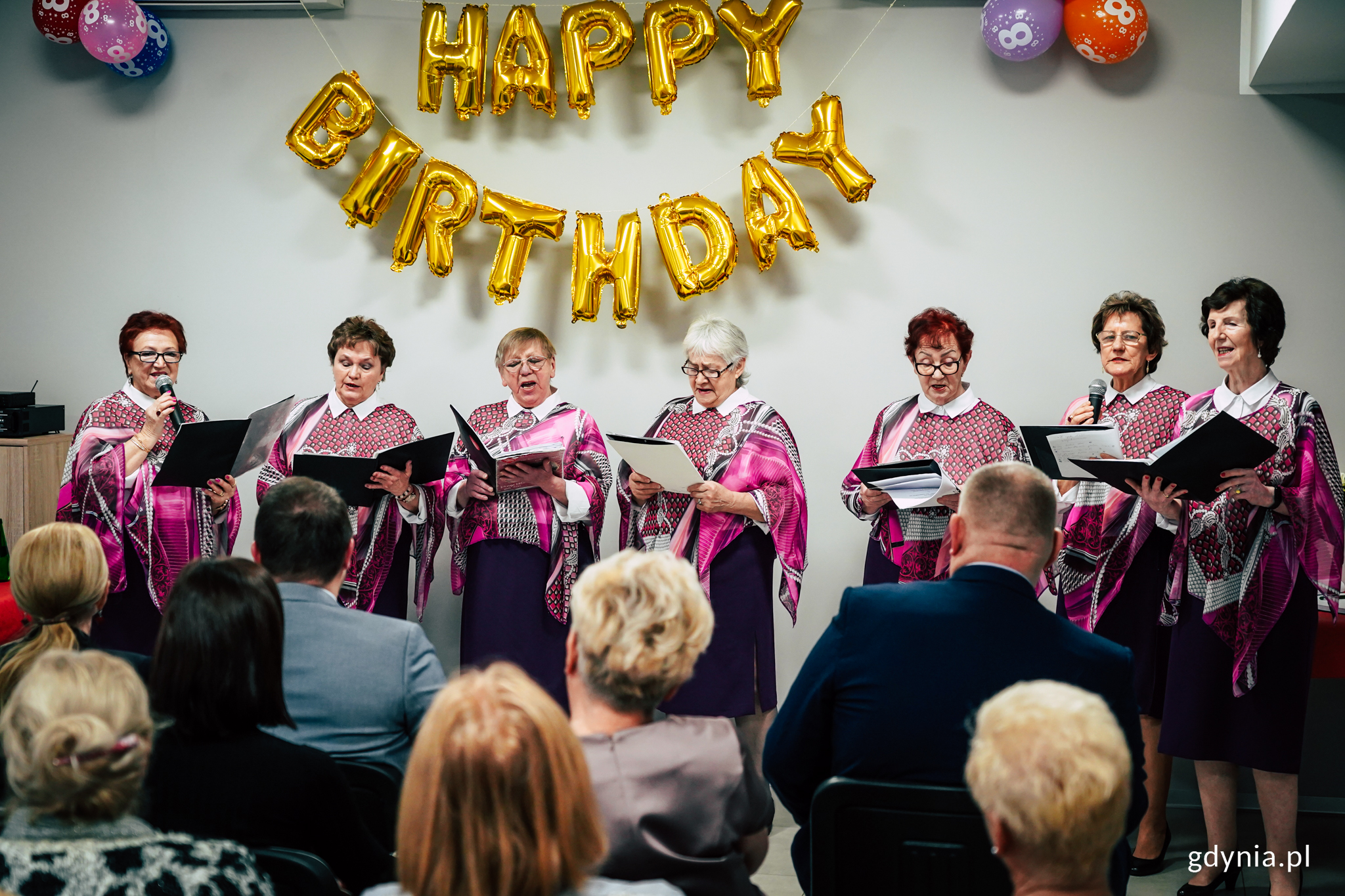 Zesp&oacute;ł "Ależ Babki" podczas występu