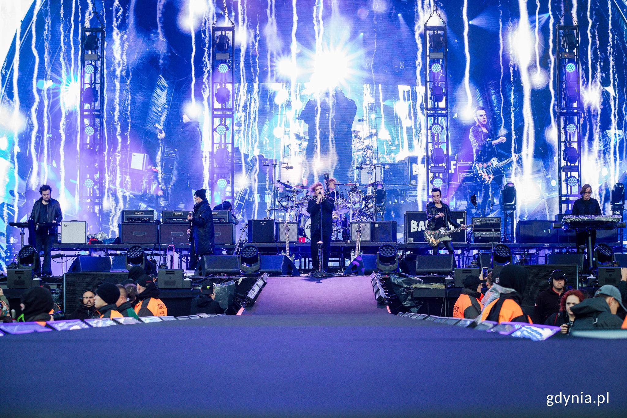 The Cure podczas koncertu na Open'erze (fot. Karol Stańczak)
