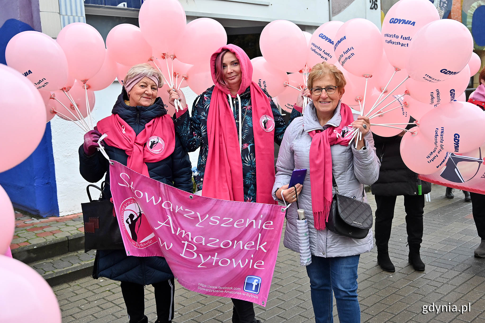 marsz r&oacute;zowej wstażki