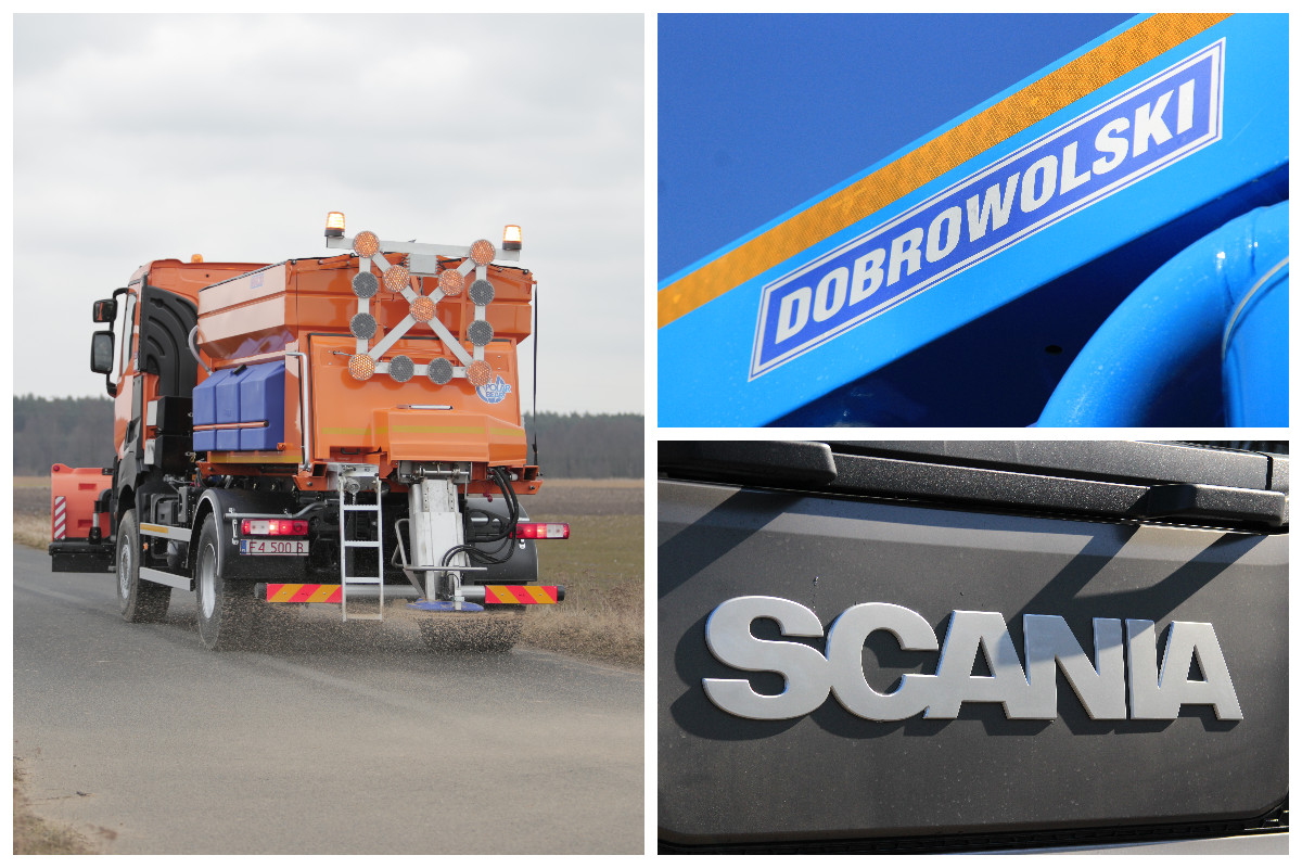Pojazd specjalny z nadwoziem firmy Dobrowolski Sp. z o.o. oraz podwoziem marki Scania // mat. pras. Dobrowolski Sp. z o.o.