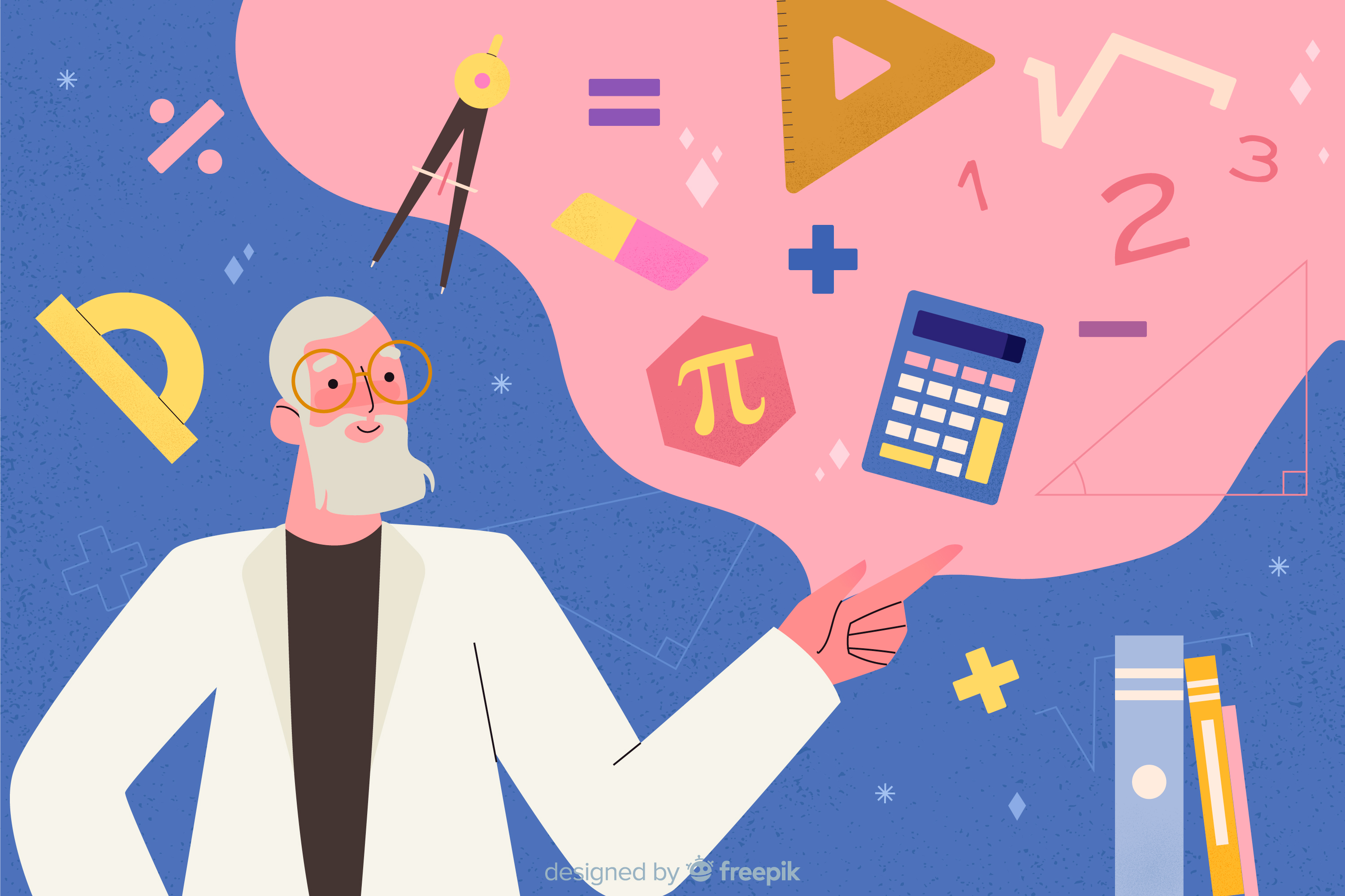 Lekcja matematyki. Źr&oacute;dło: freepik