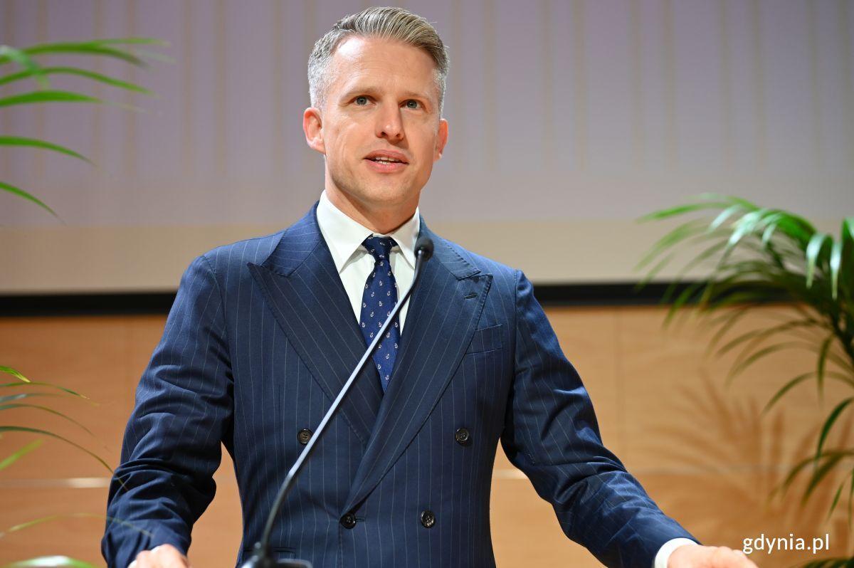 Wiceminister Infrastruktury Arkadiusz Marchewka