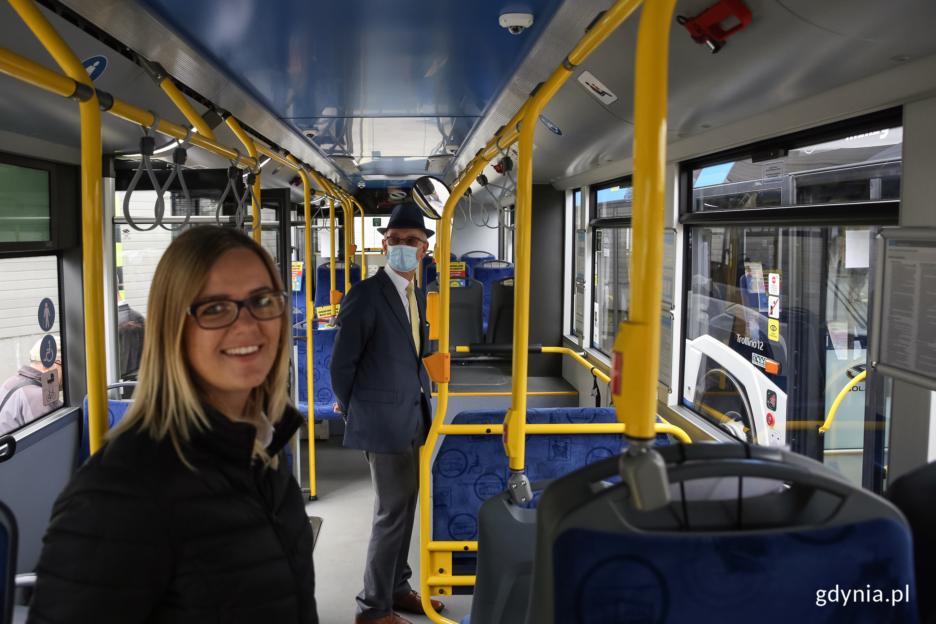 Sześć nowych Solaris Trollino 12 Electric - supertrolejbus&oacute;w, kt&oacute;re pojadą bez spalin na p&oacute;łnoc Gdyni, fot. Przemysław Kozłowski