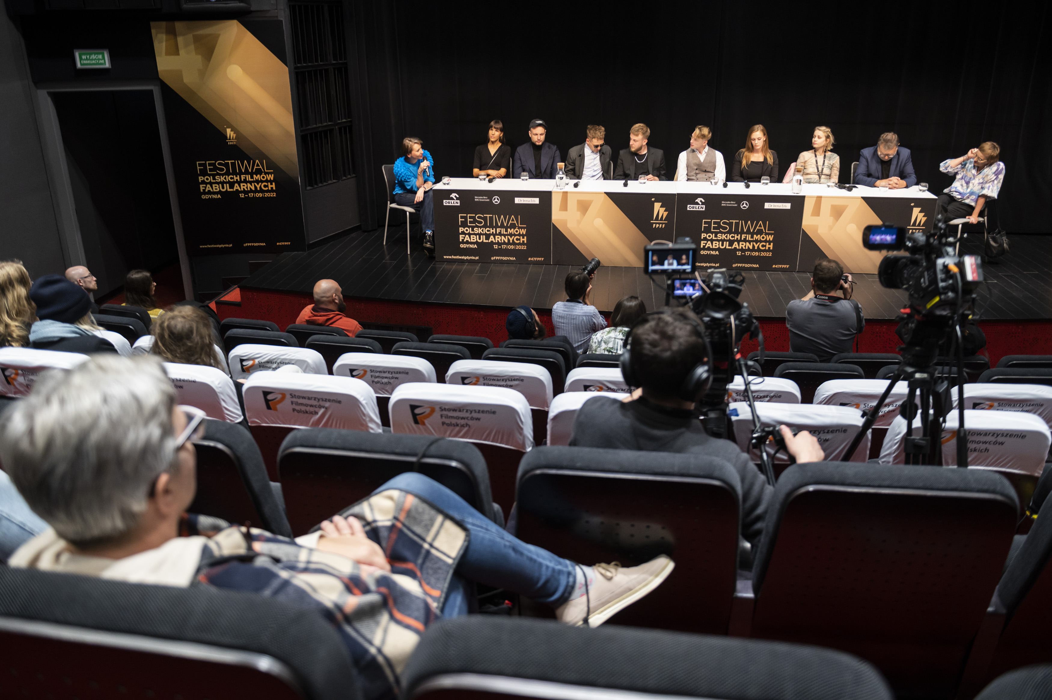 Konferencja prasowa filmu "Chleb i s&oacute;l" w GCF, fot. Anna Bobrowska / mat. prasowe GCF