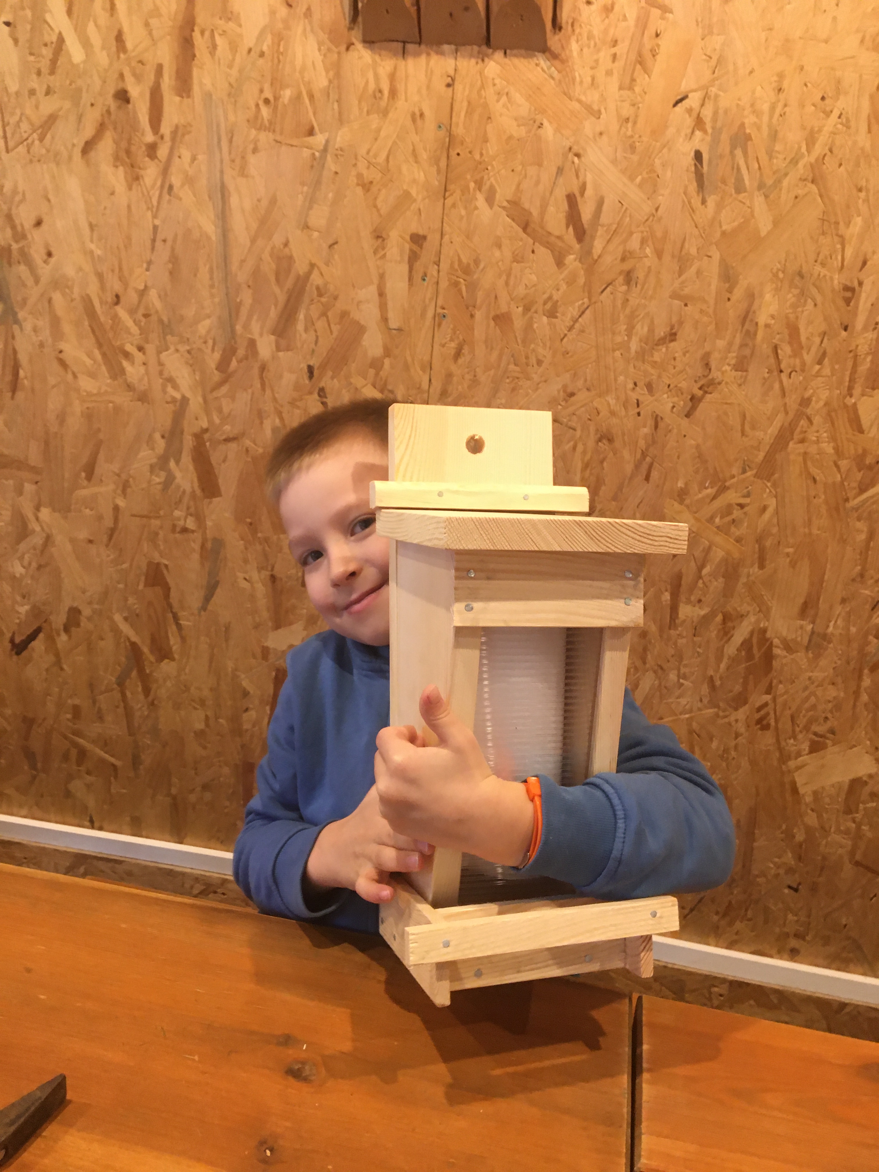 Warsztaty budowania karmnik&oacute;w /fot. Dorota Marszałek-Jalowska