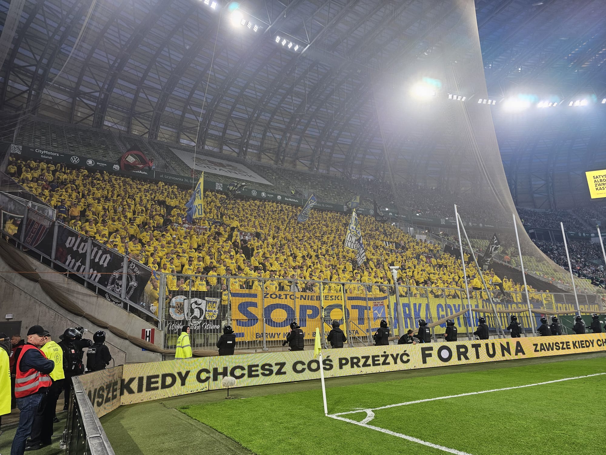 Kibice Arki w Gdańsku