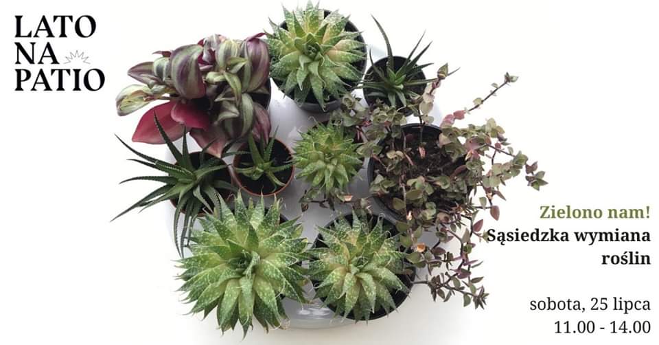 Sąsiedzka wymiana roślin w GCF, mat. prasowe