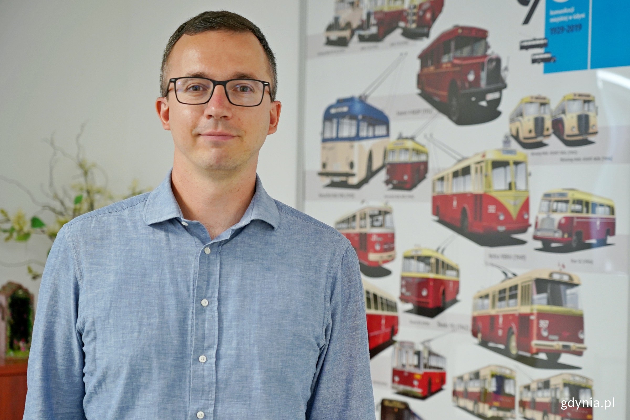 Paweł Misiak, prezes Przedsiębiorstwa Komunikacji Miejskiej w Gdyni (fot. Sławomir Okoń)