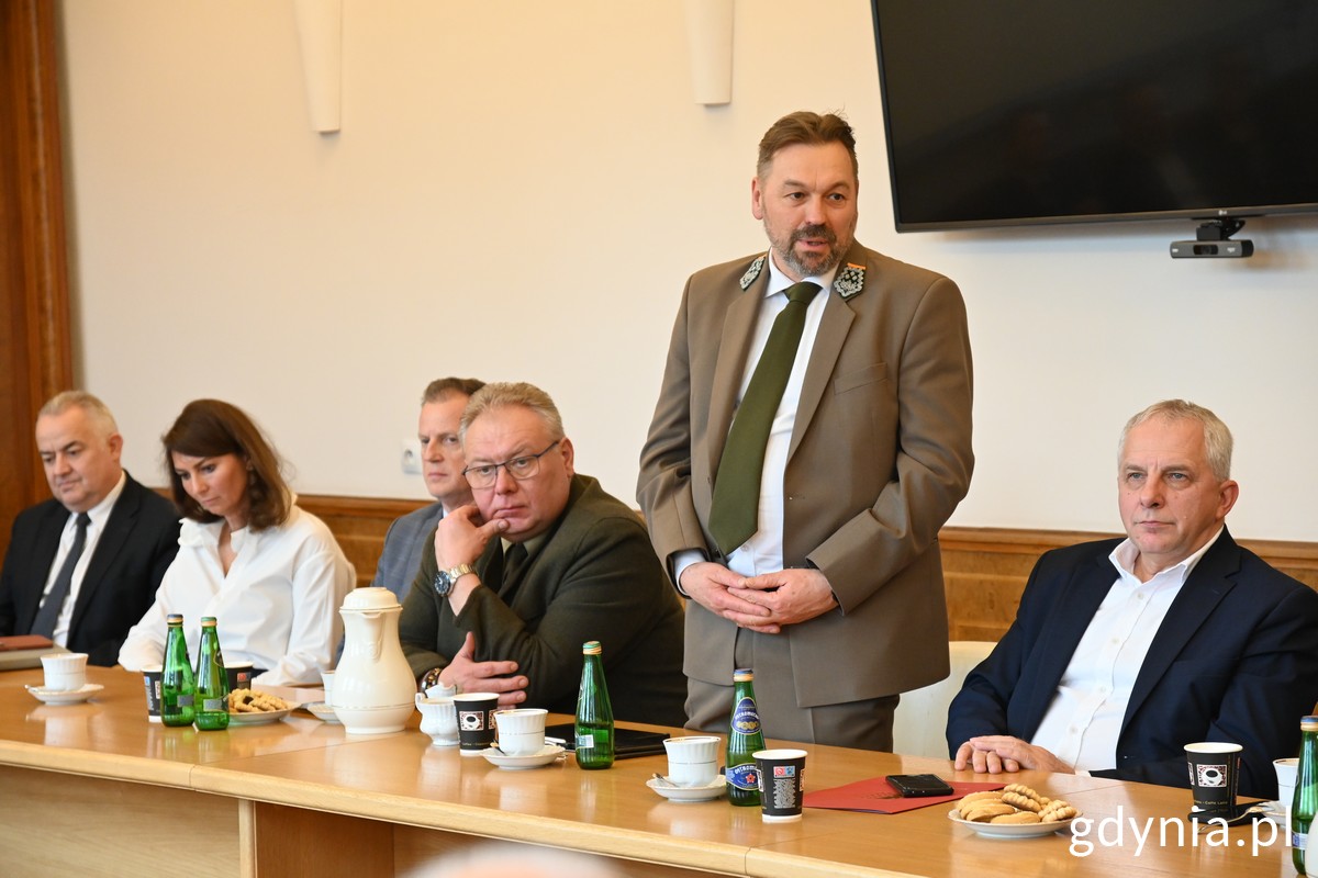 Andrzej Schleser, dyrektor Regionalnej Dyrekcji Las&oacute;w Państwowych w Gdańsku