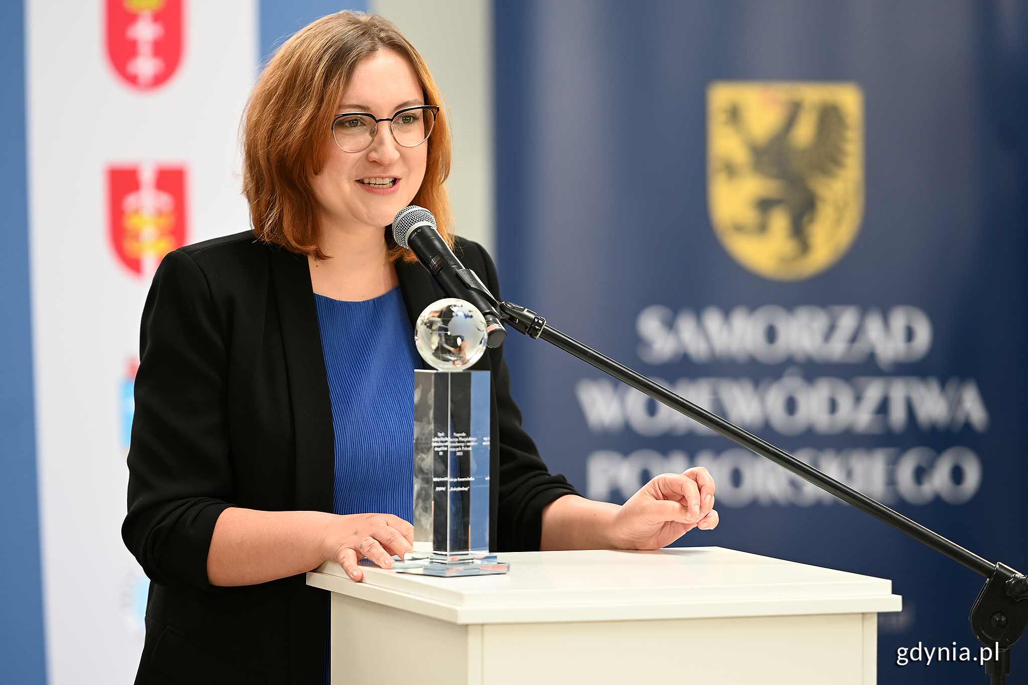 Karolina Przewrocka-Aderet z zespołu tworzącego kwartalnik "Kalejdoskop" // fot. Michał Puszczewicz